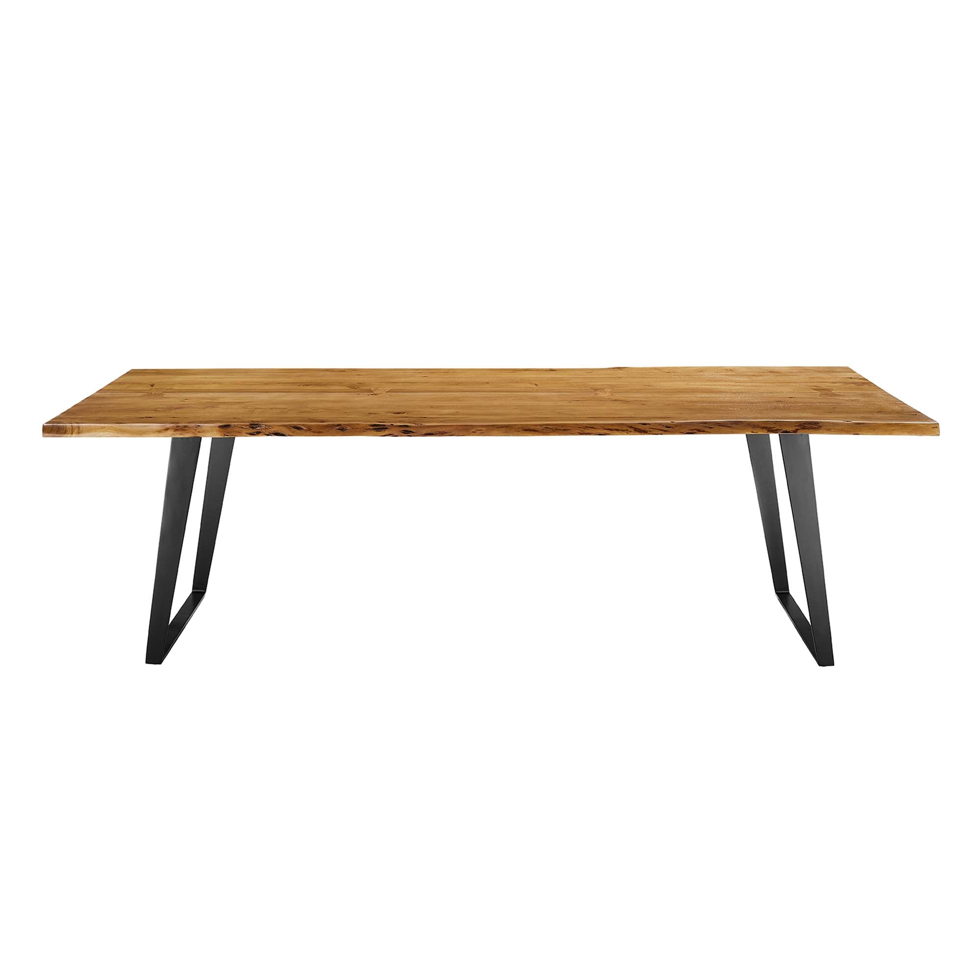 Viggo 96" Live Edge Acacia Wood Acacia Wood Dining Table