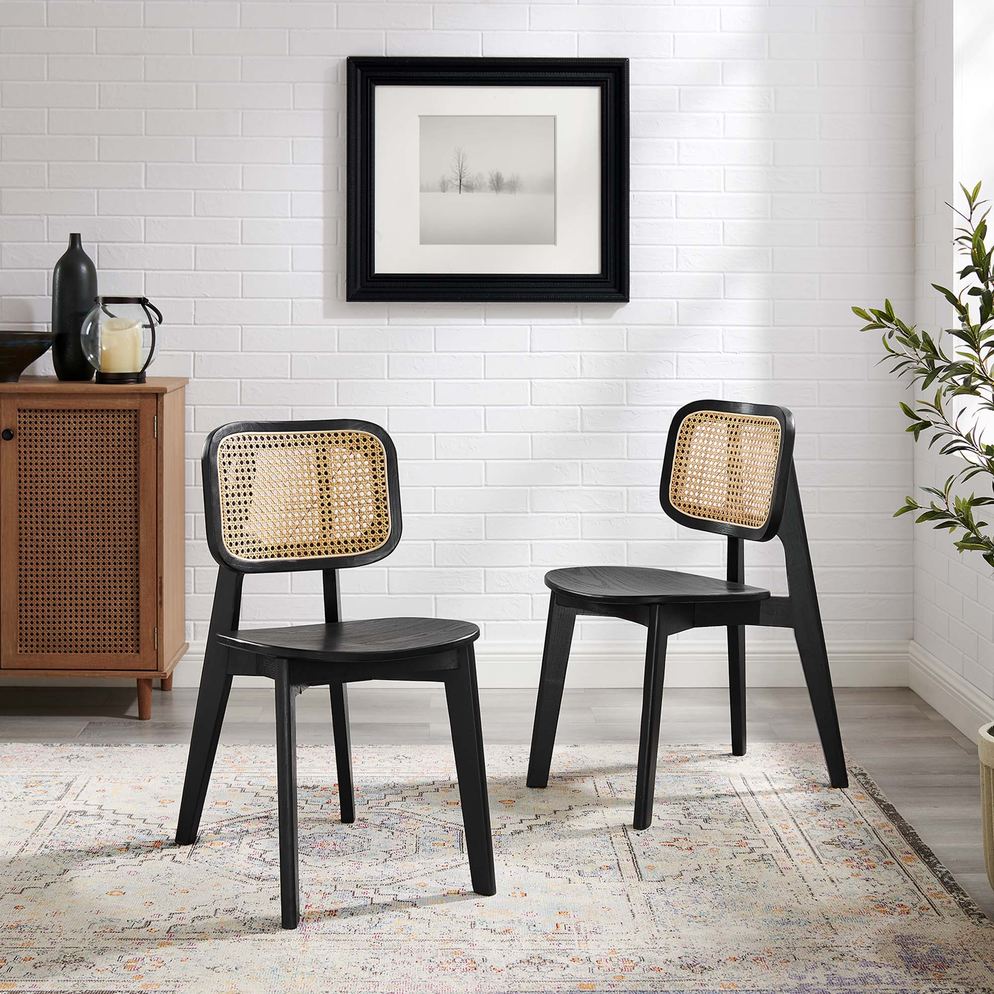 Habitat Wood Dining Side Chair Set of 2