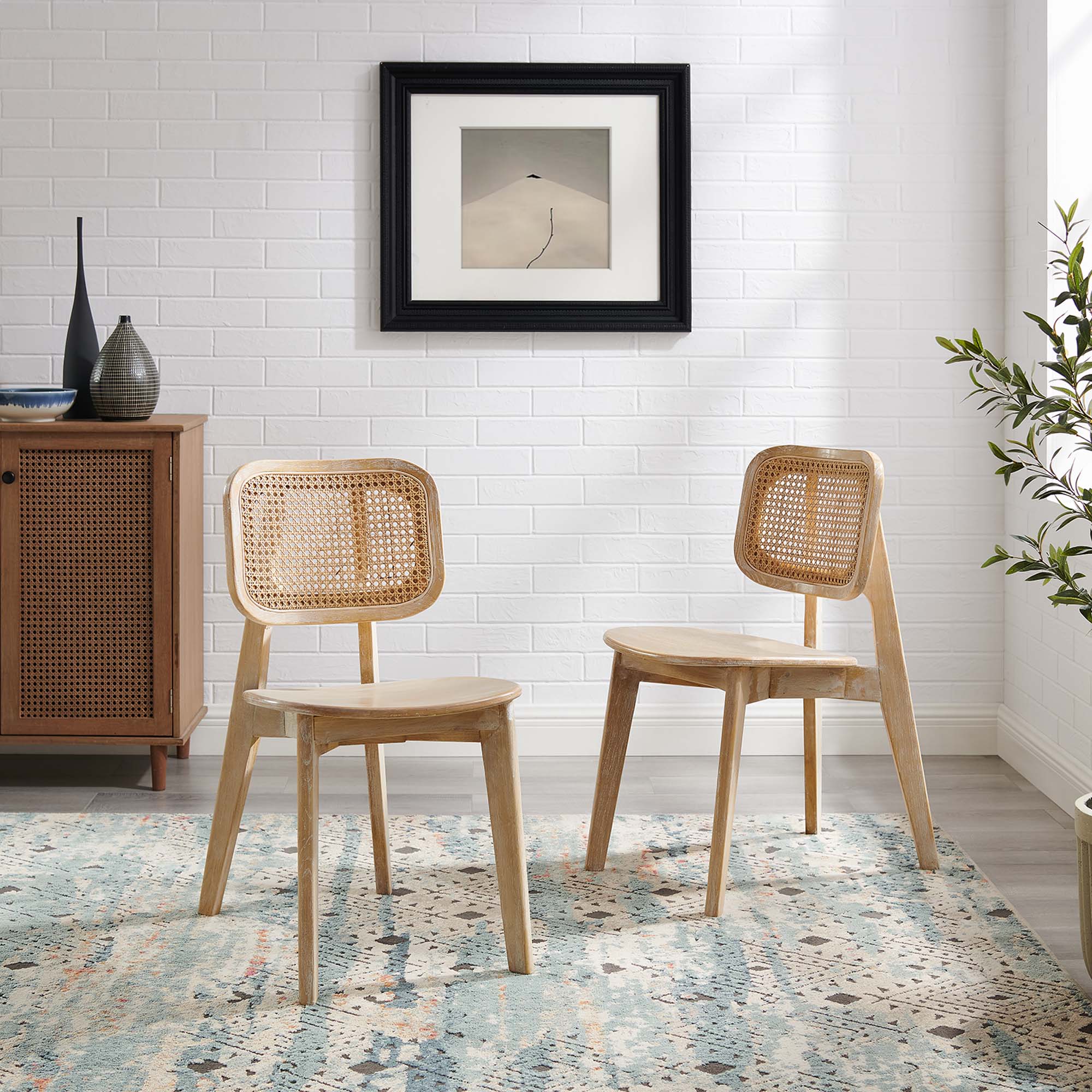 Habitat Wood Dining Side Chair Set of 2