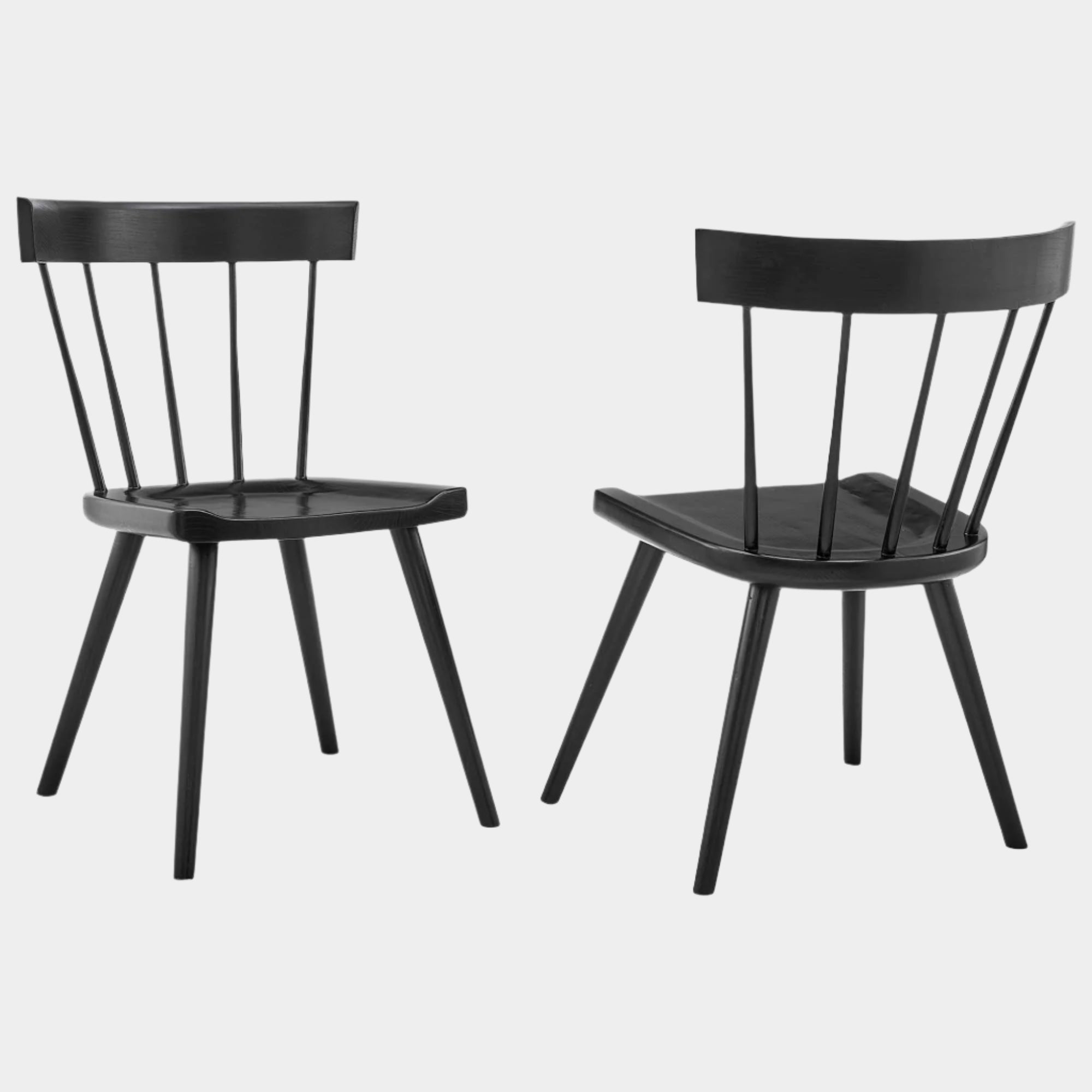 Sutter Wood Dining Side Chair Set of 2