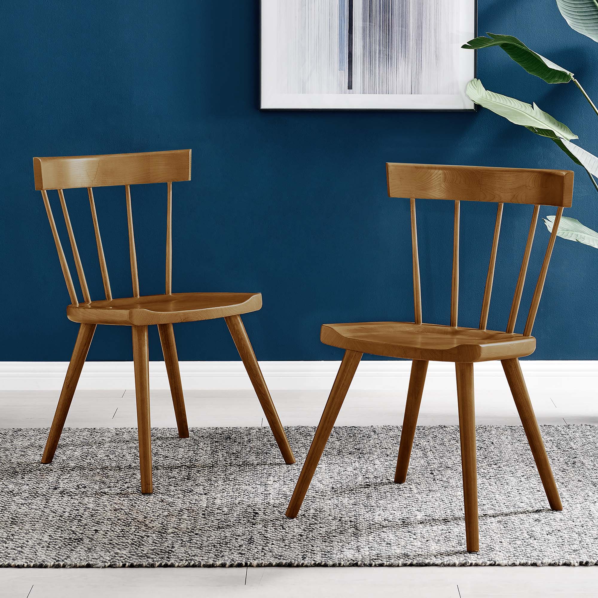 Sutter Wood Dining Side Chair Set of 2