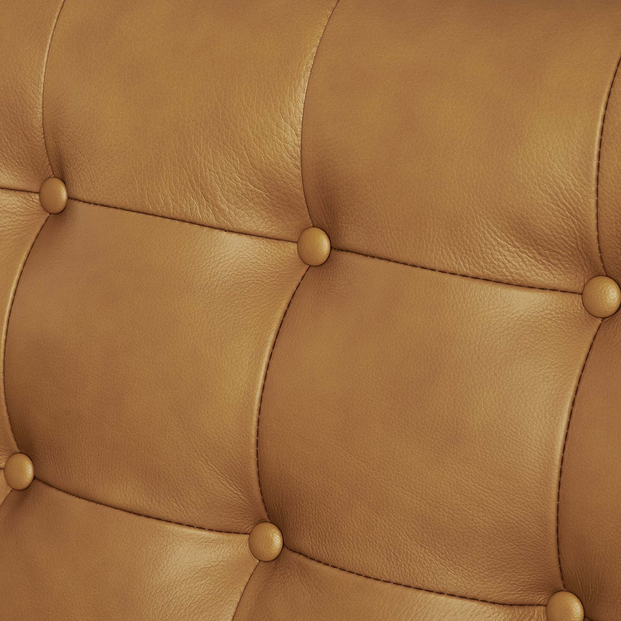 Exalt Tufted Leather Sofa