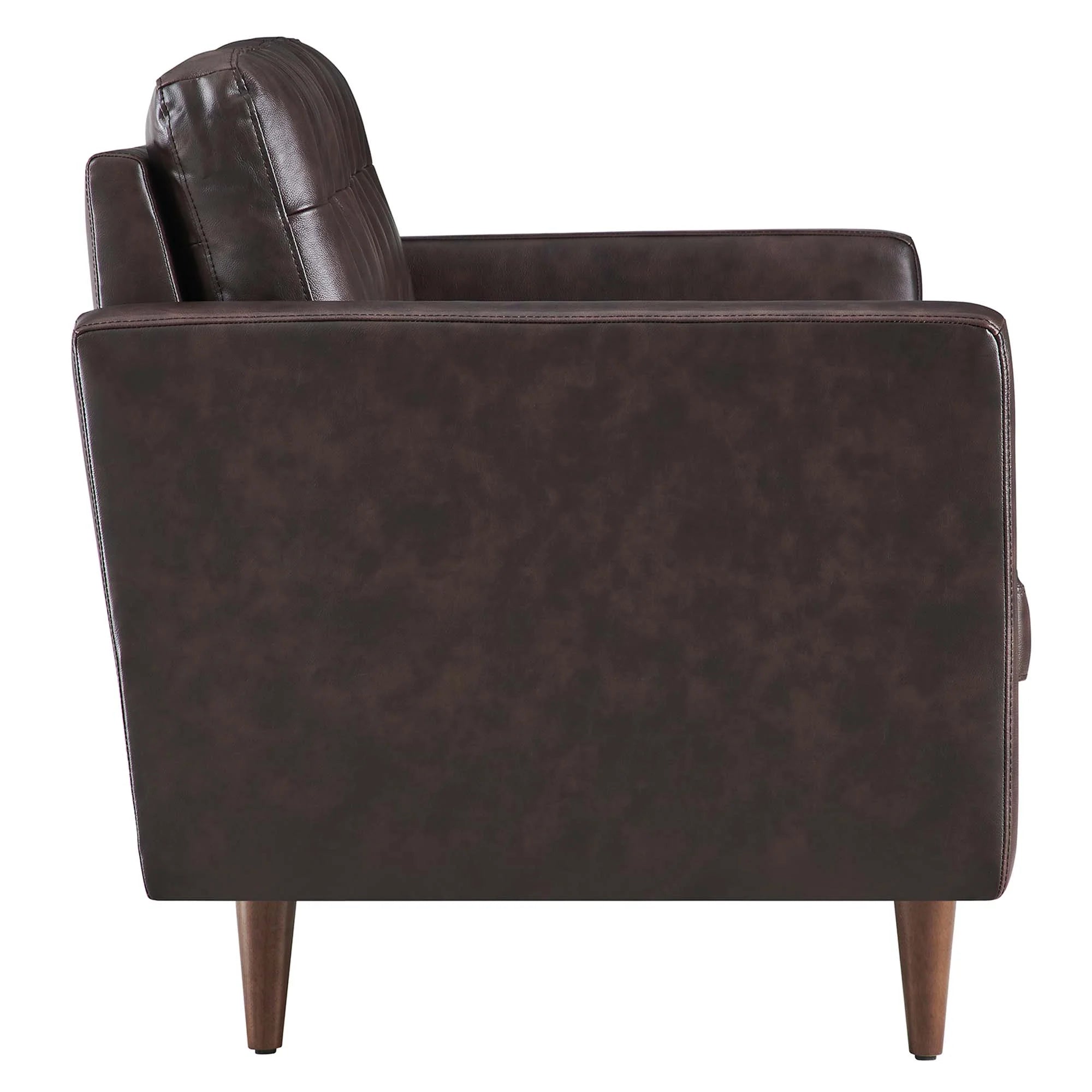 Chaise sans accoudoirs rembourrée en duvet Commix