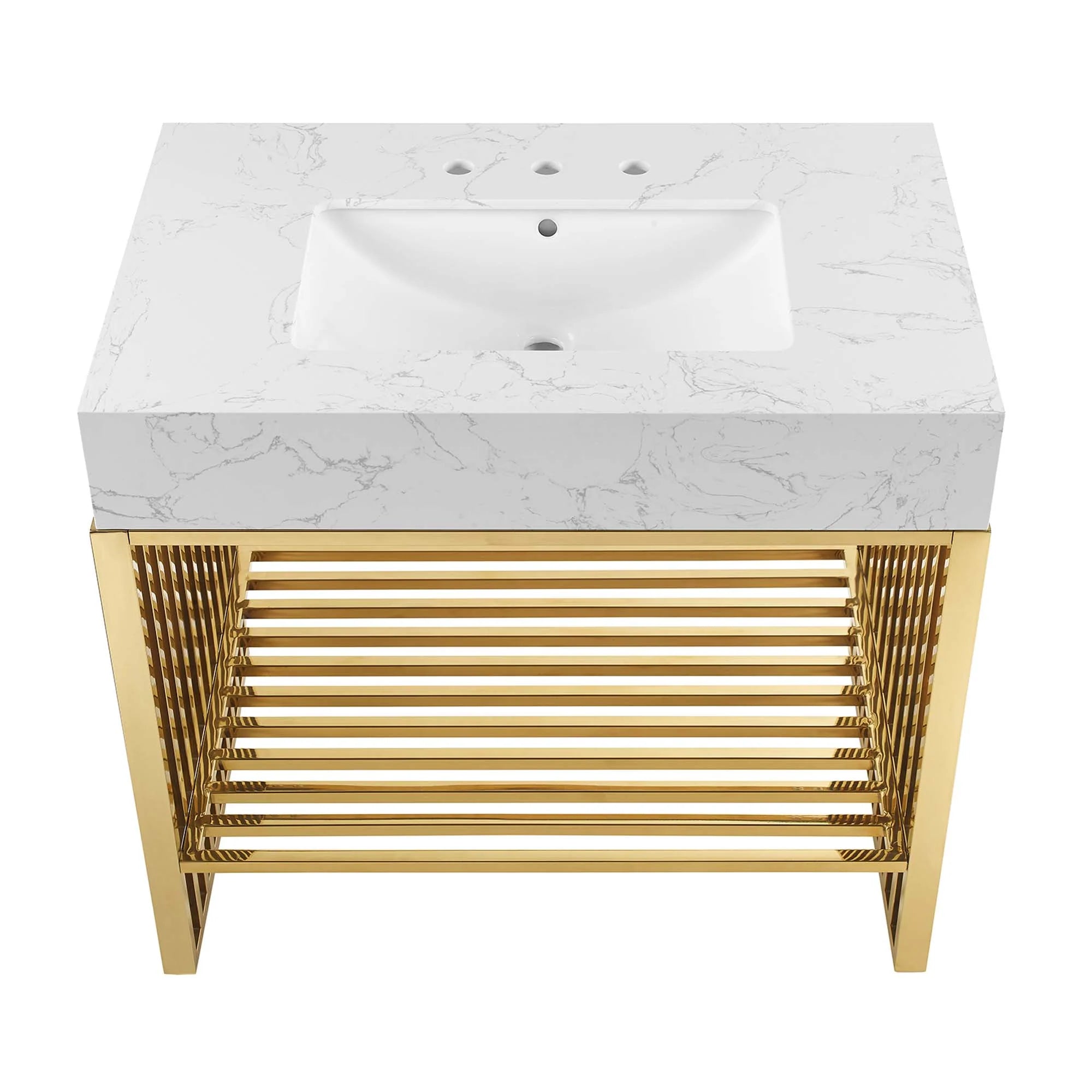 Gridiron Bathroom Vanity Basin Included