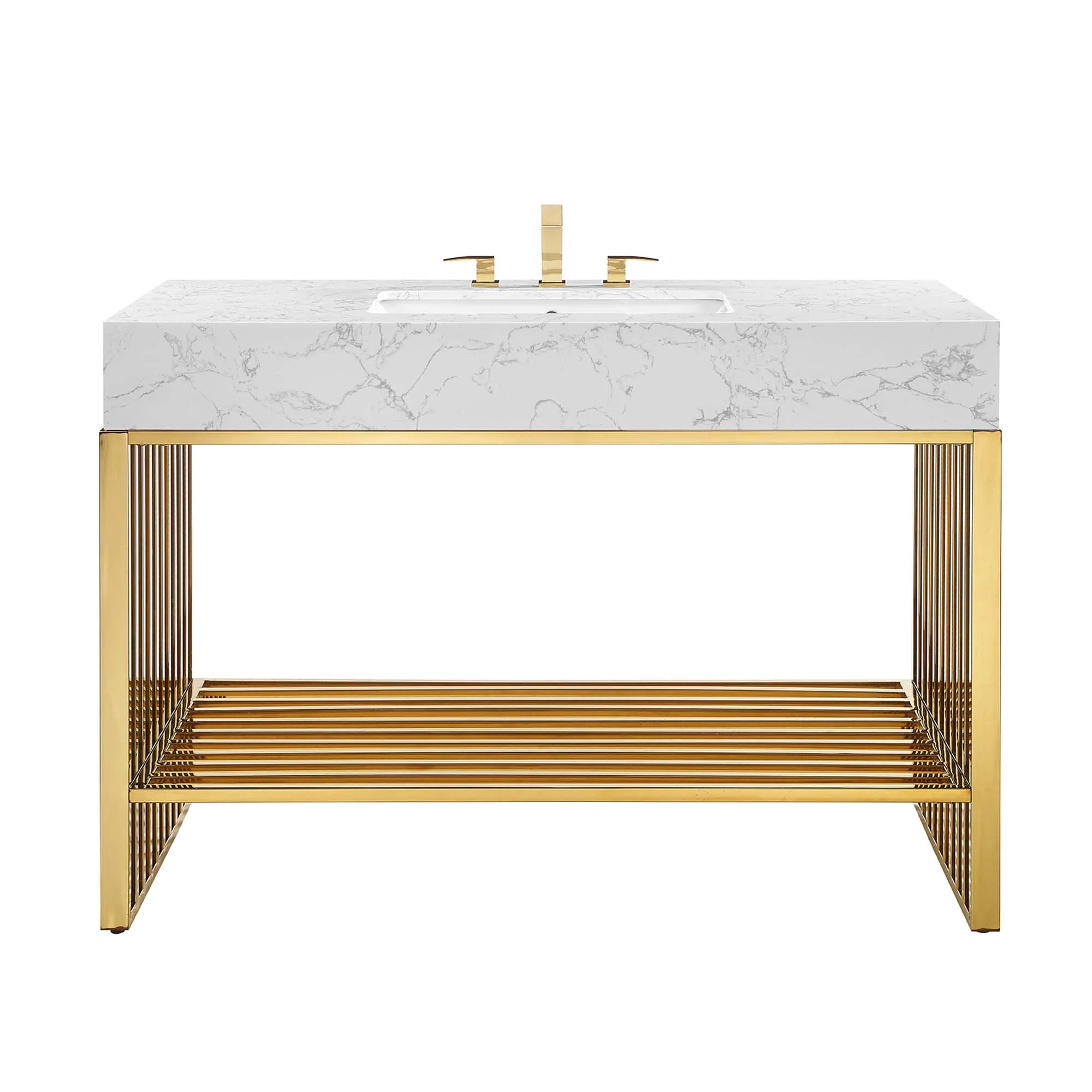 Gridiron Bathroom Vanity Basin Included