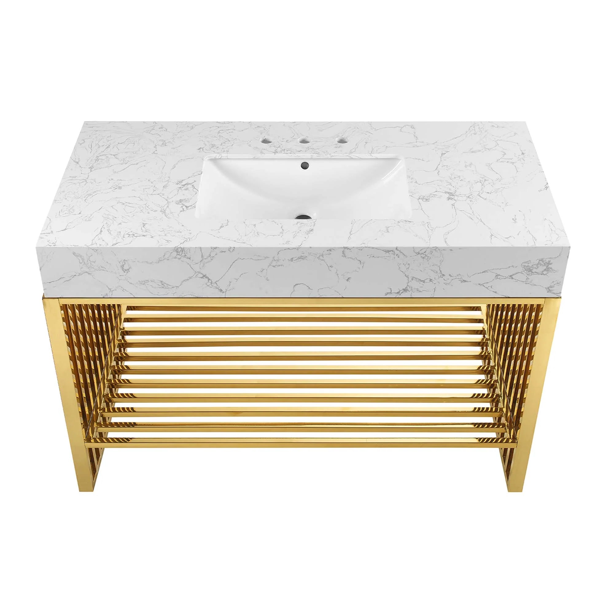 Gridiron Bathroom Vanity Basin Included