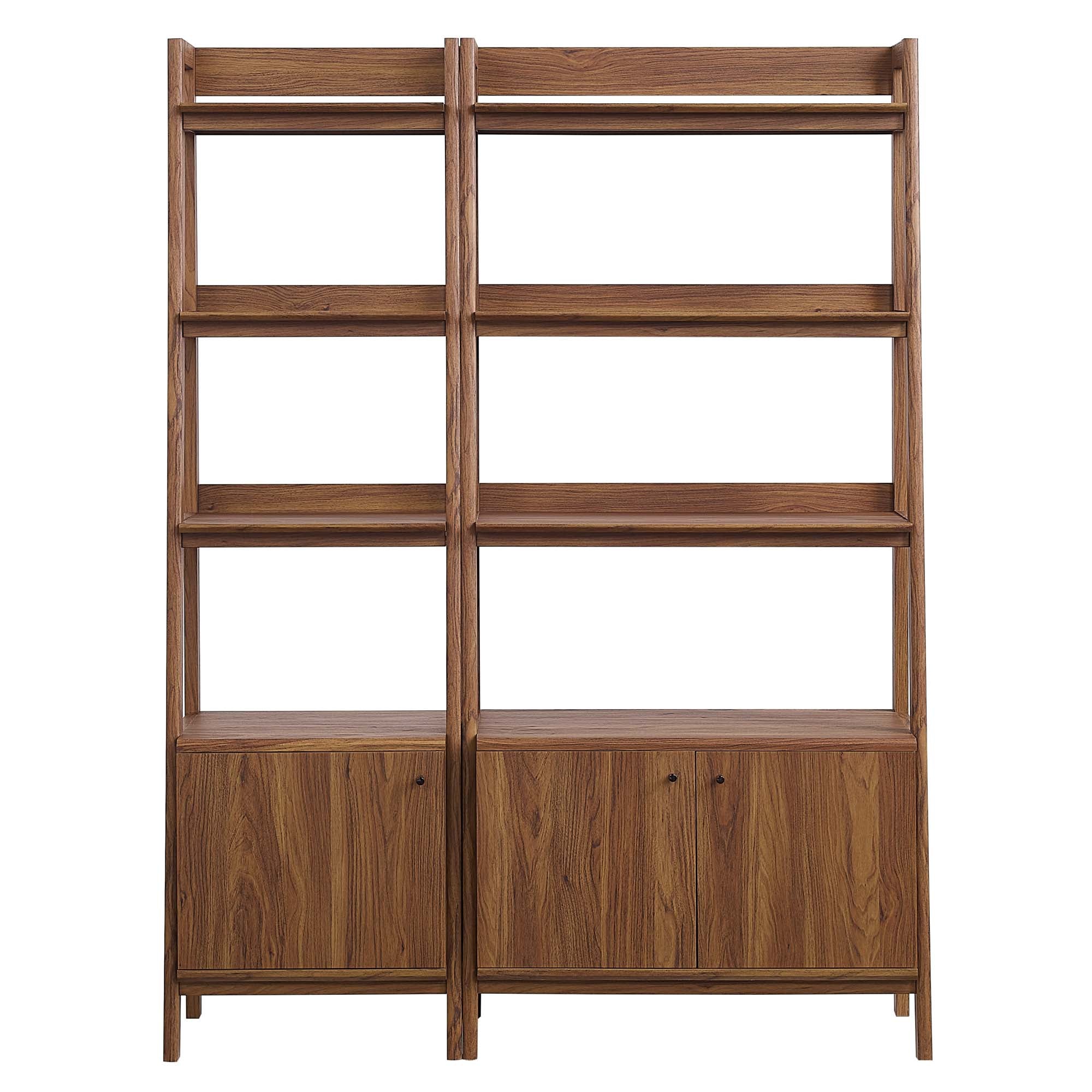 Bixby Wood Bookshelves Set of 2