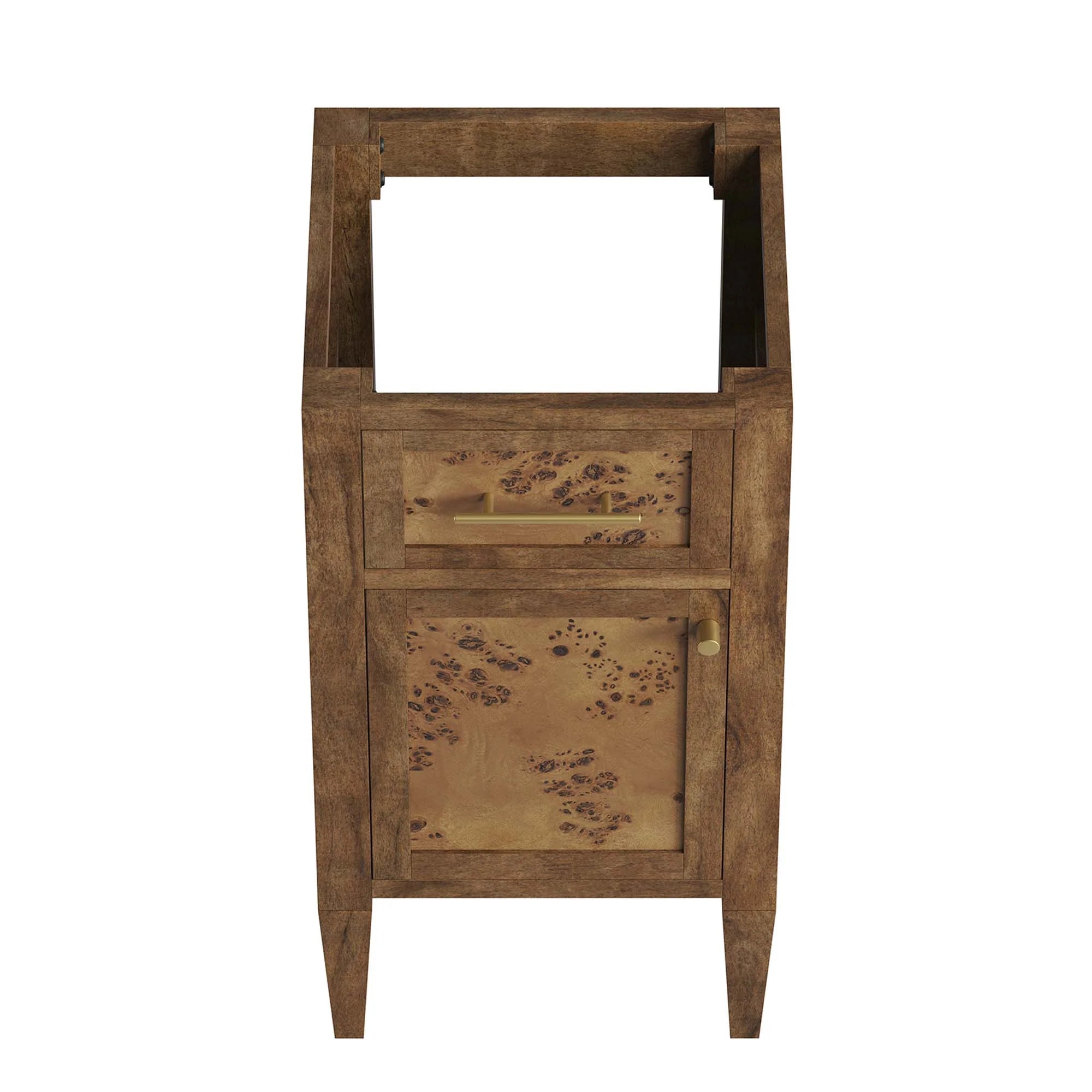 Elysian Wood Bathroom Vanity Cabinet Basin Not Included