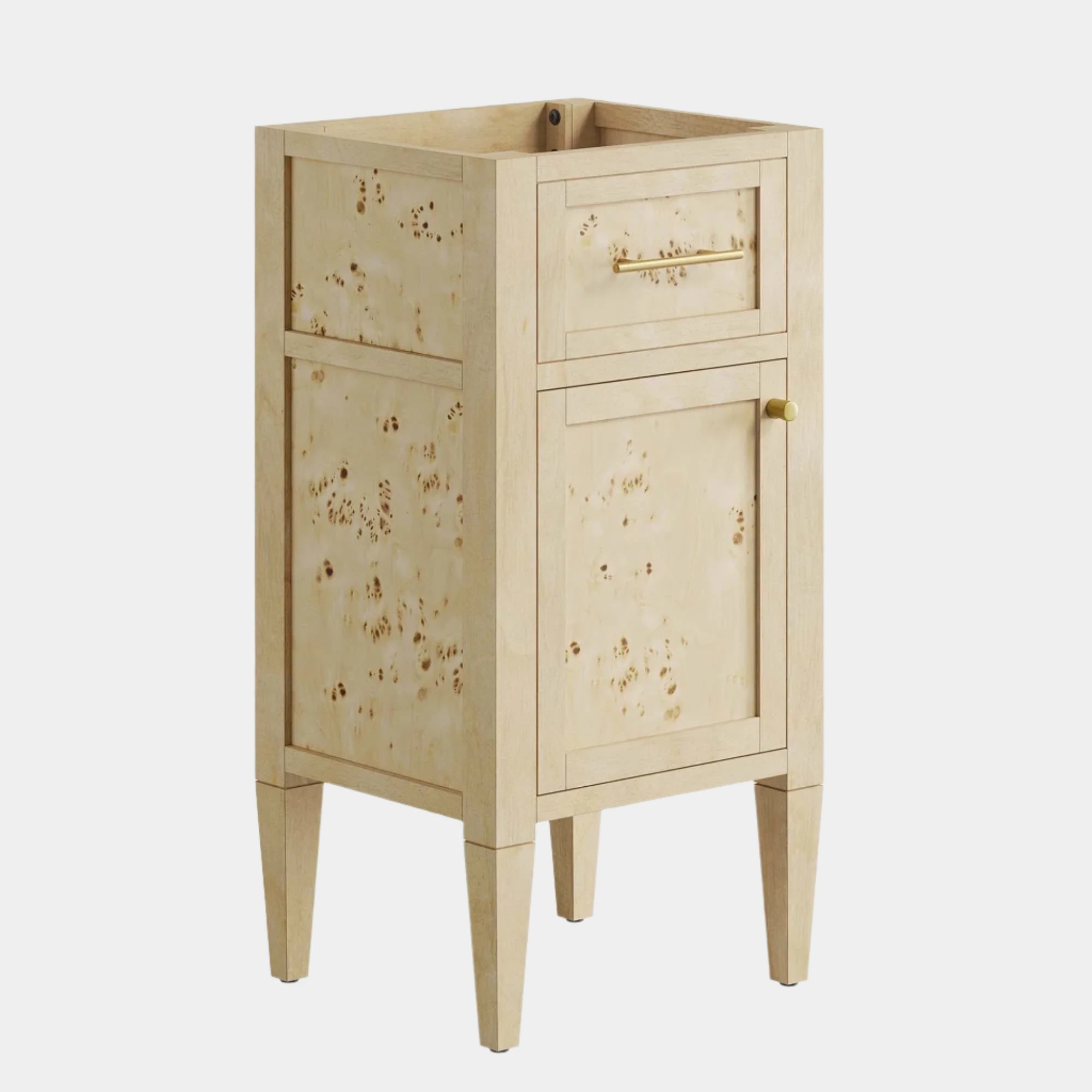 Elysian Wood Bathroom Vanity Cabinet Basin Not Included