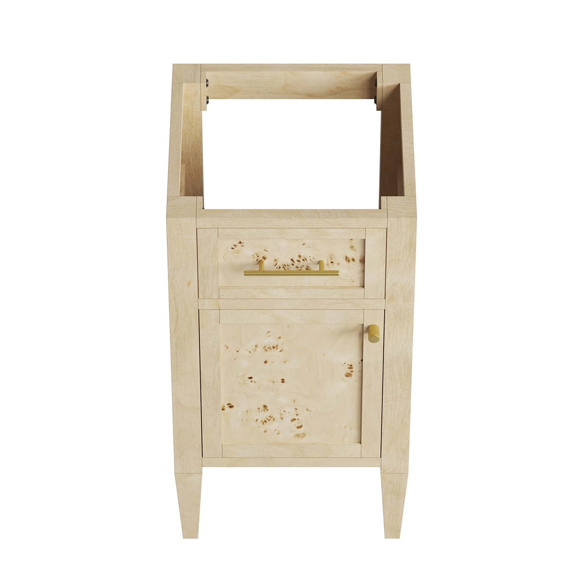 Meuble-lavabo de salle de bain en bois Elysian Lavabo non inclus