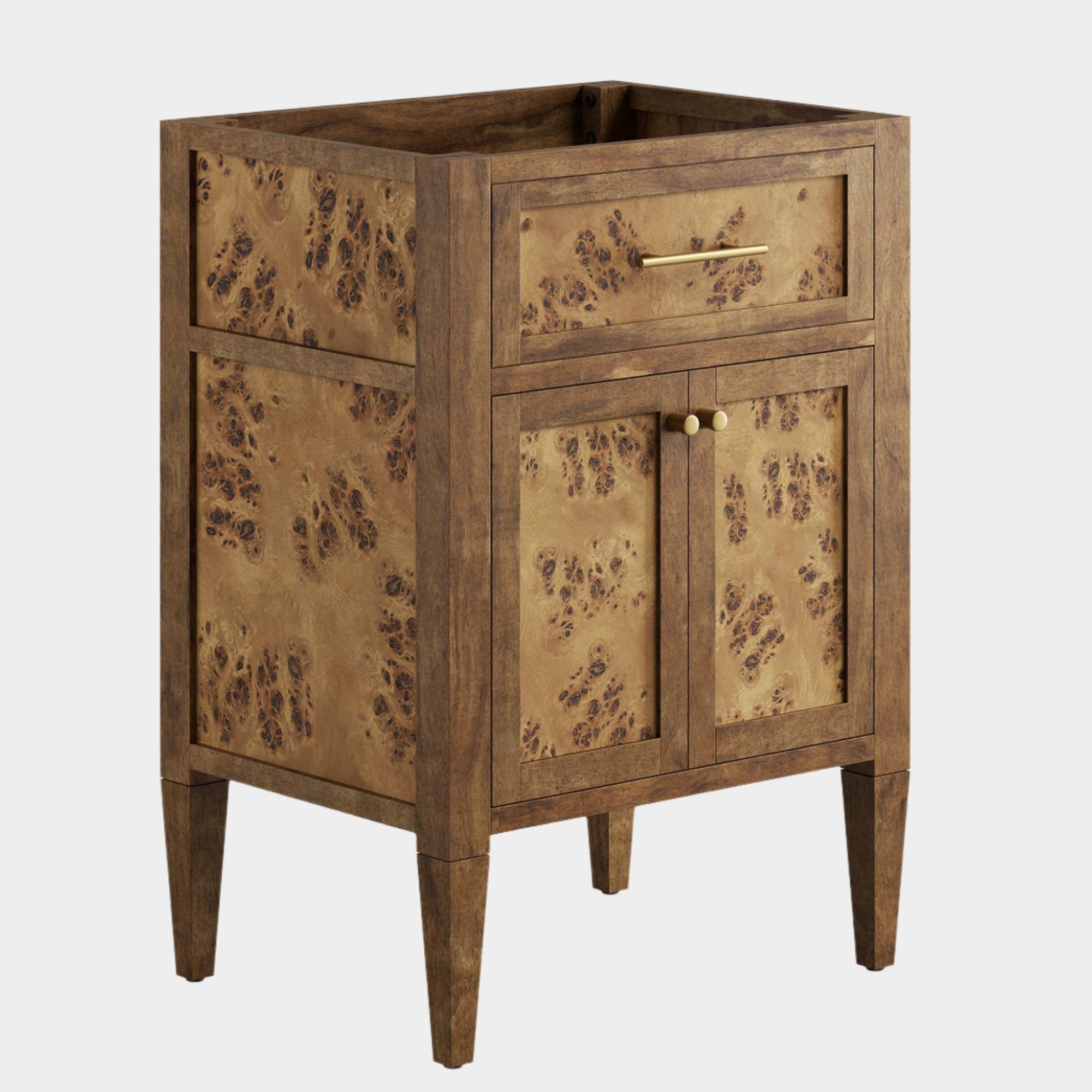 Elysian Wood Bathroom Vanity Cabinet Basin Not Included