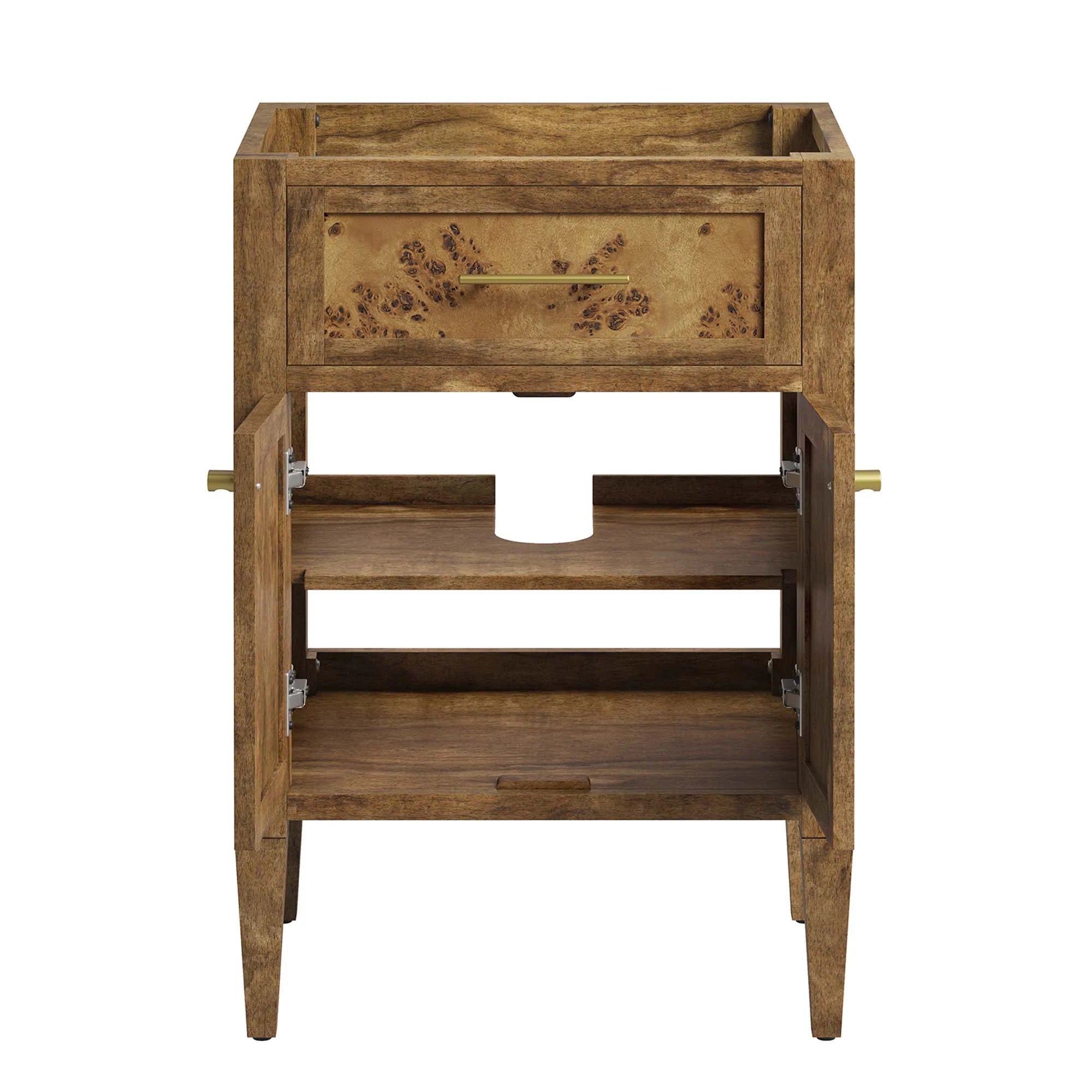 Elysian Wood Bathroom Vanity Cabinet Basin Not Included