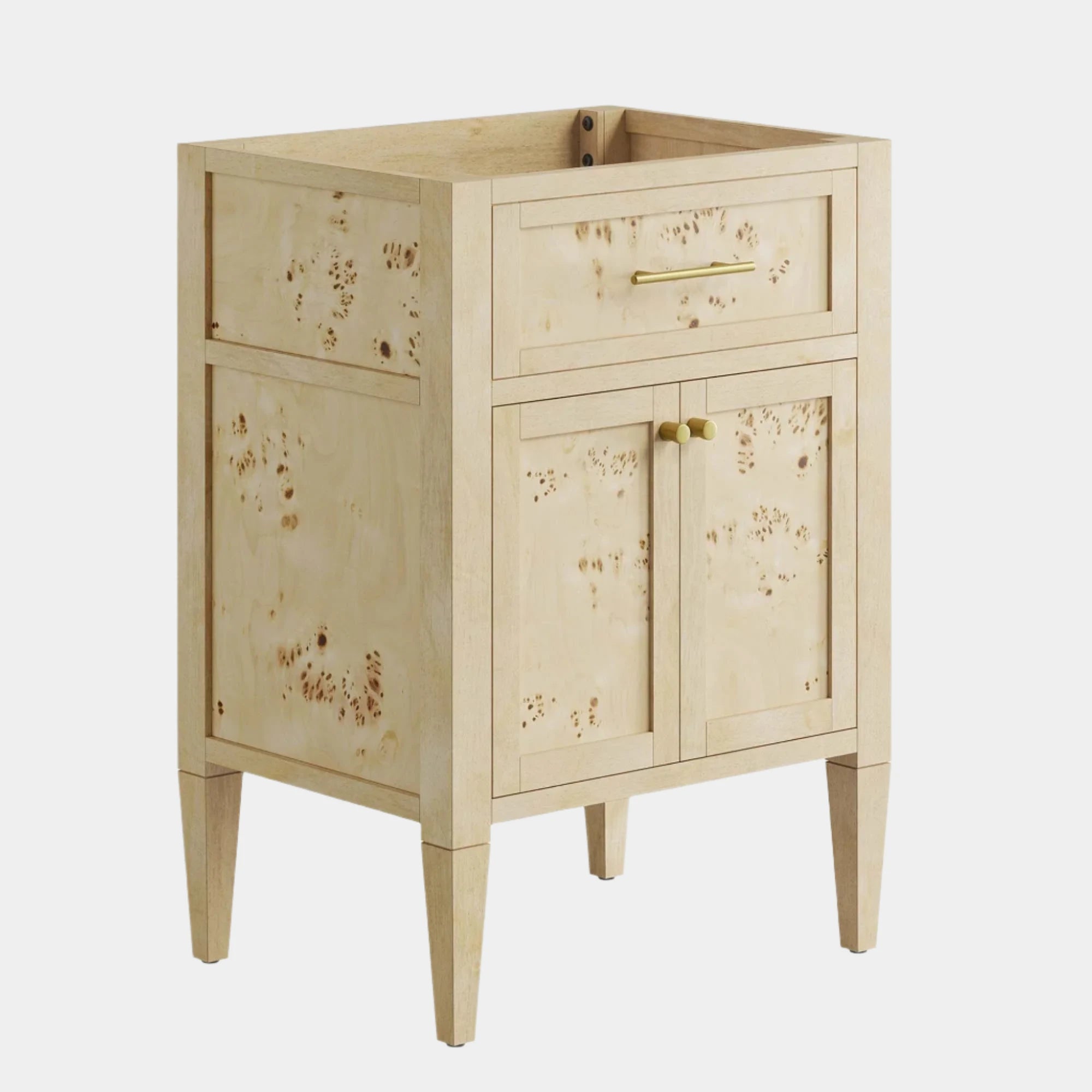 Elysian Wood Bathroom Vanity Cabinet Basin Not Included