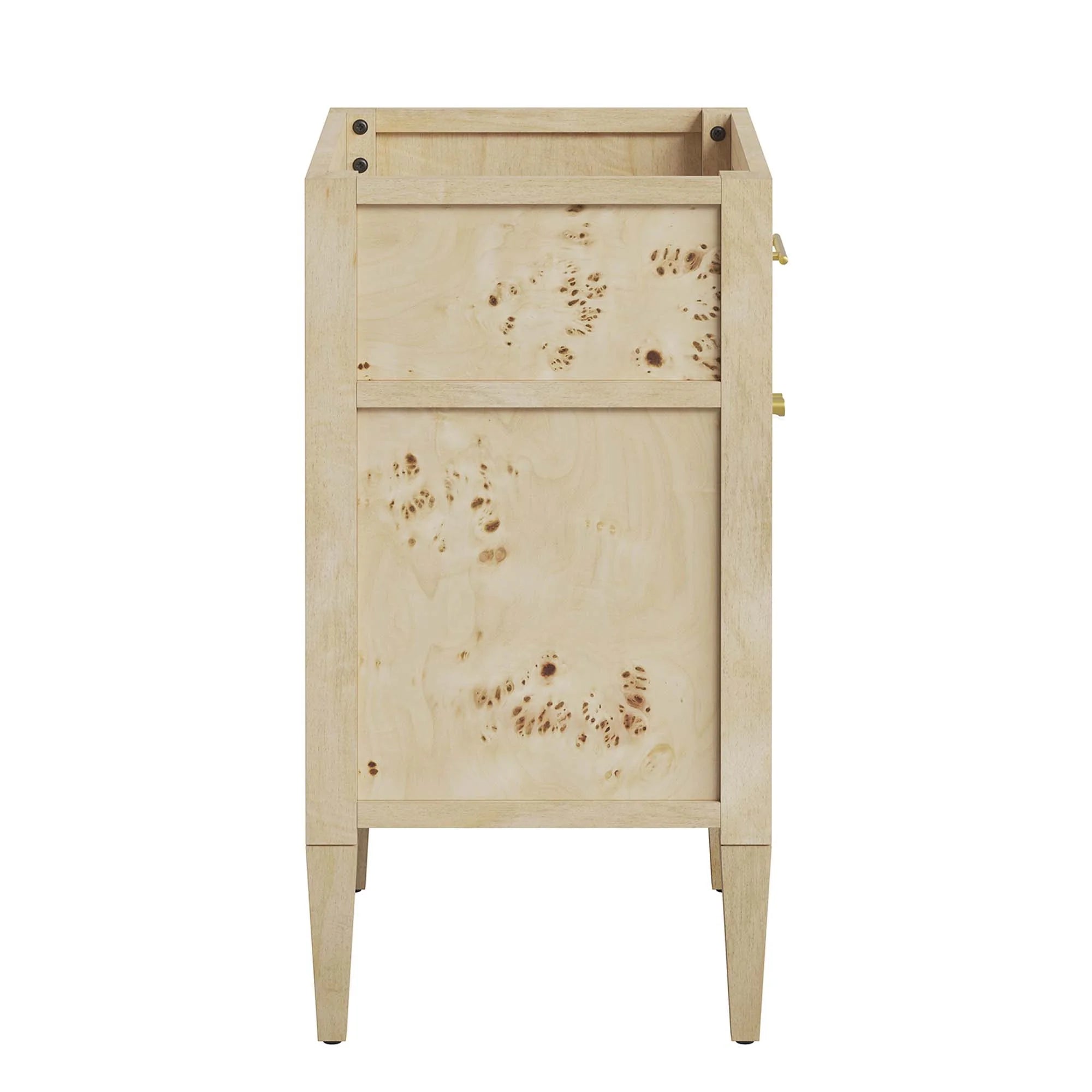 Elysian Wood Bathroom Vanity Cabinet Basin Not Included