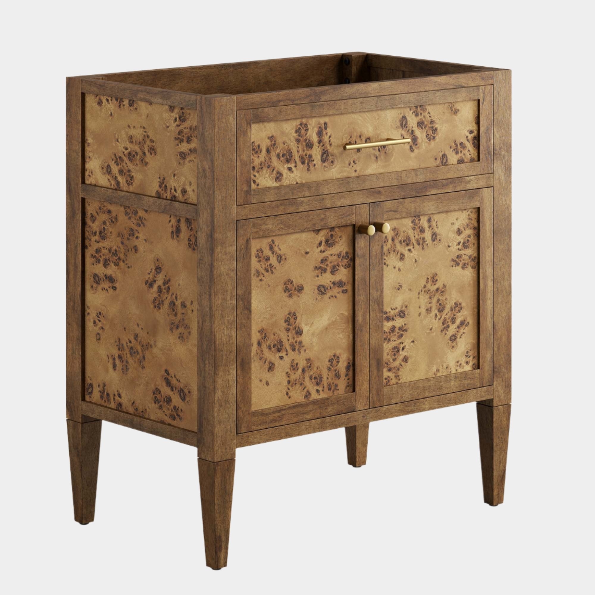 Elysian Wood Bathroom Vanity Cabinet Basin Not Included