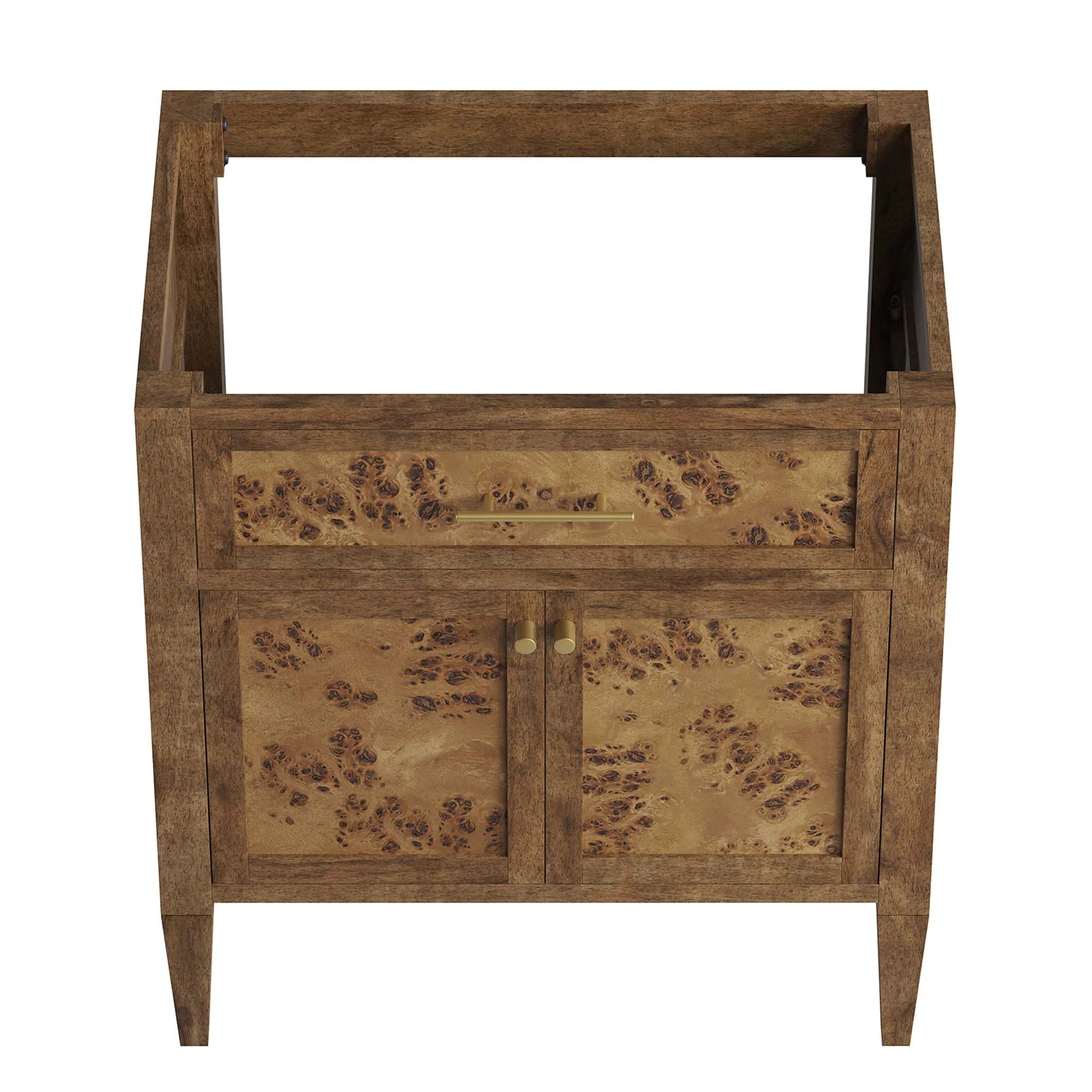 Elysian Wood Bathroom Vanity Cabinet Basin Not Included