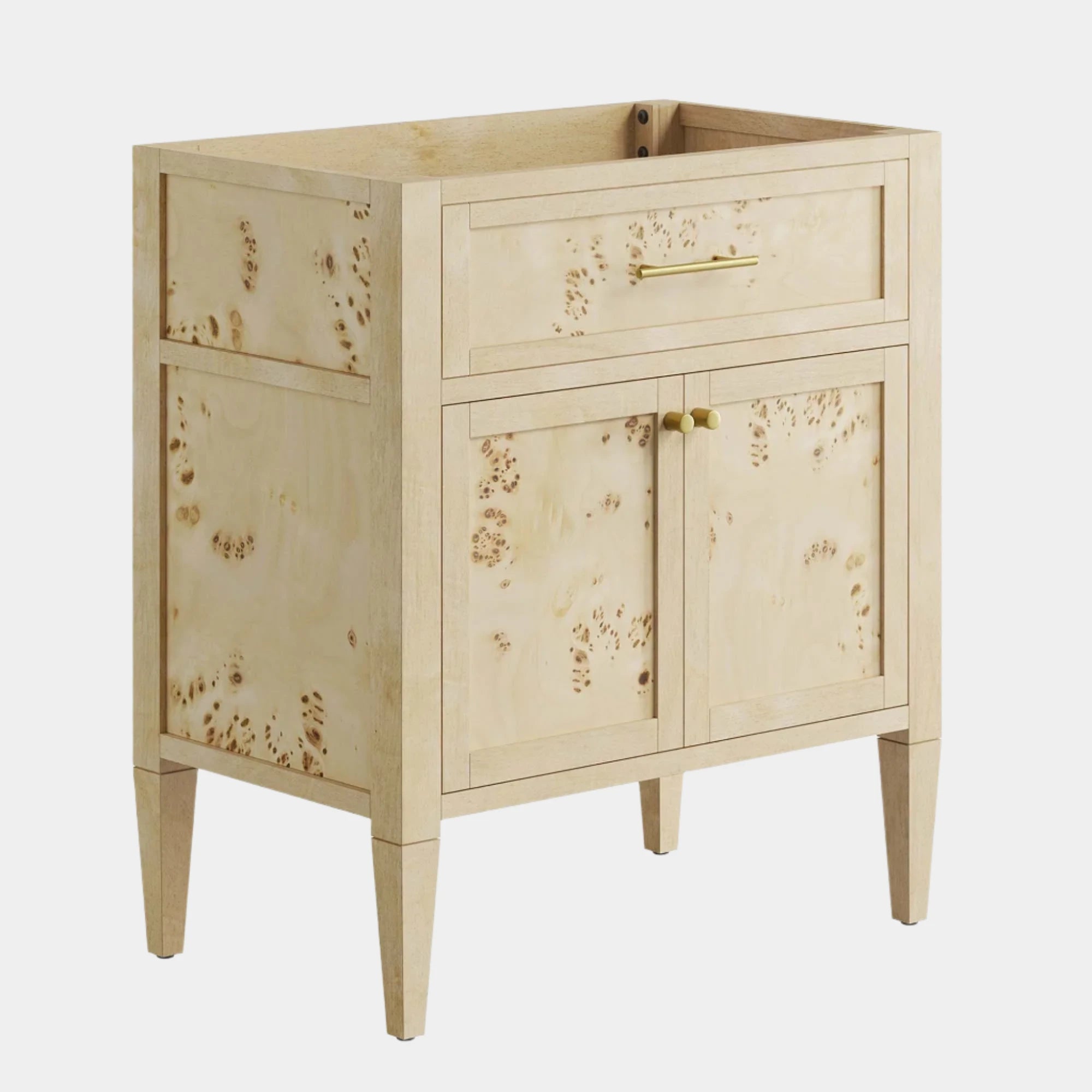 Elysian Wood Bathroom Vanity Cabinet Basin Not Included