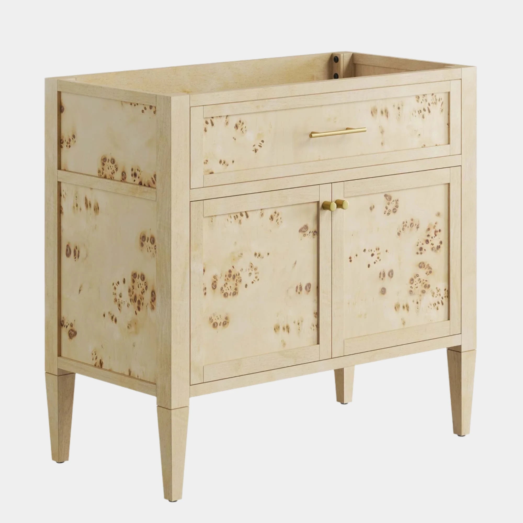 Elysian Wood Bathroom Vanity Cabinet Basin Not Included