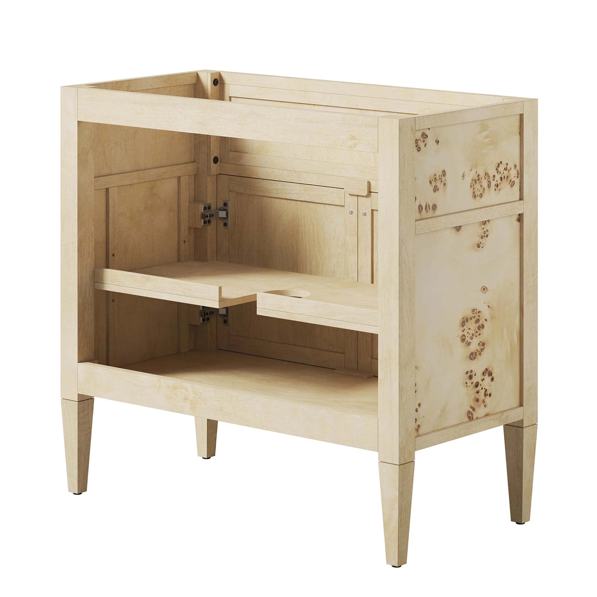 Elysian Wood Bathroom Vanity Cabinet Basin Not Included