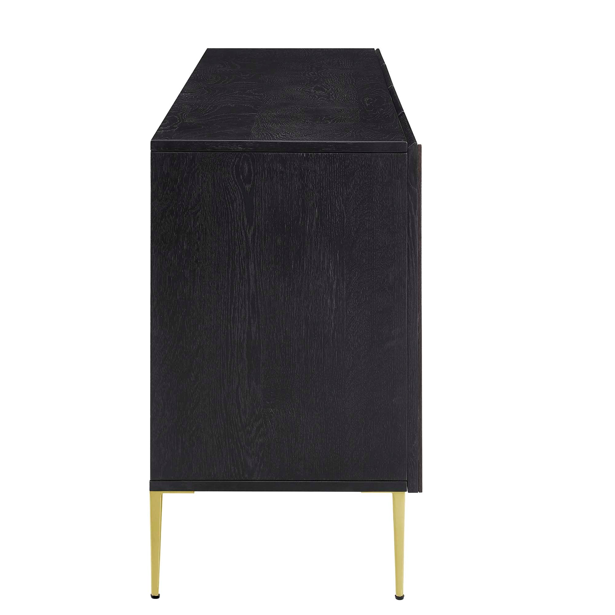 Alchemist Storage Cabinet Sideboard in Black Gold