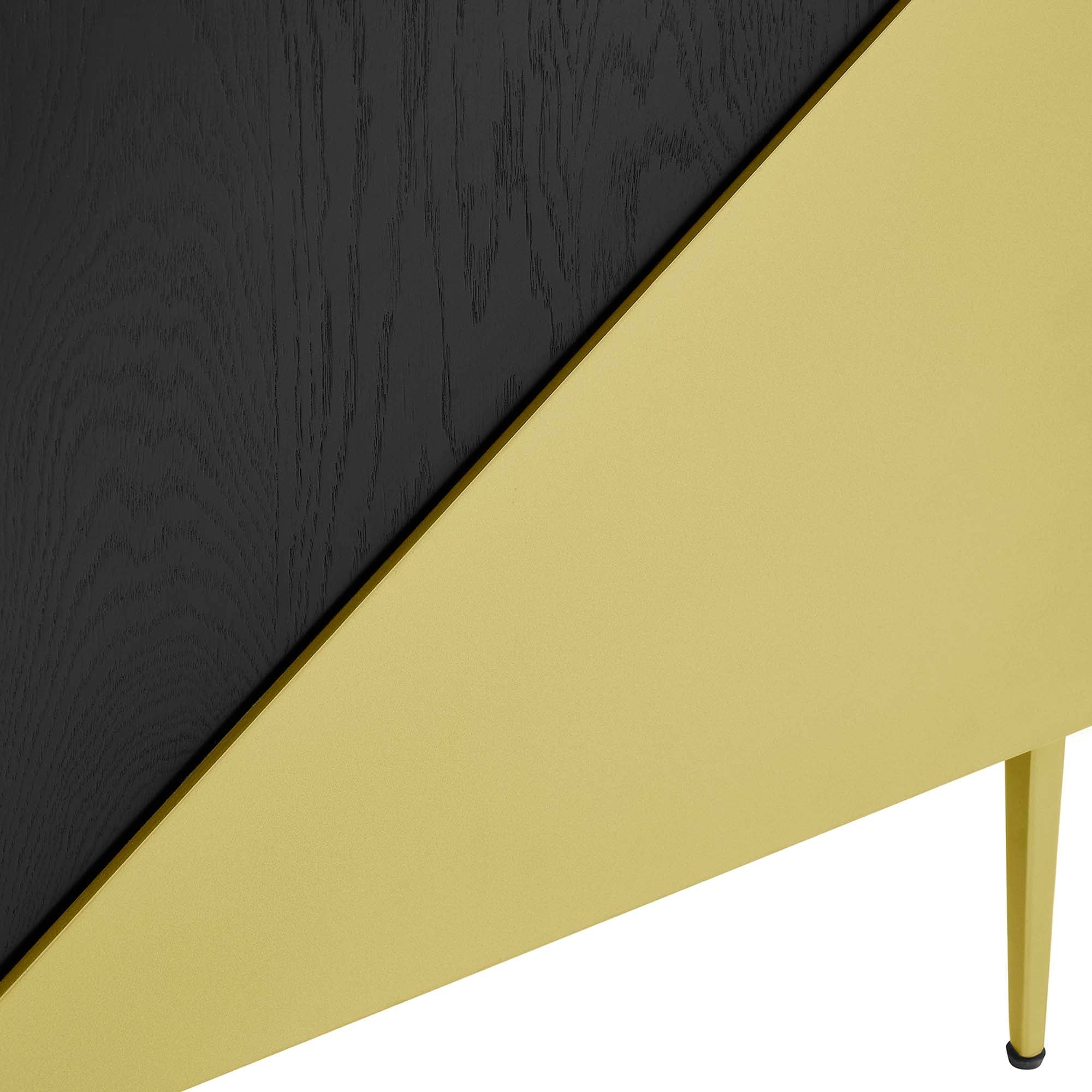 Alchemist Storage Cabinet Sideboard in Black Gold