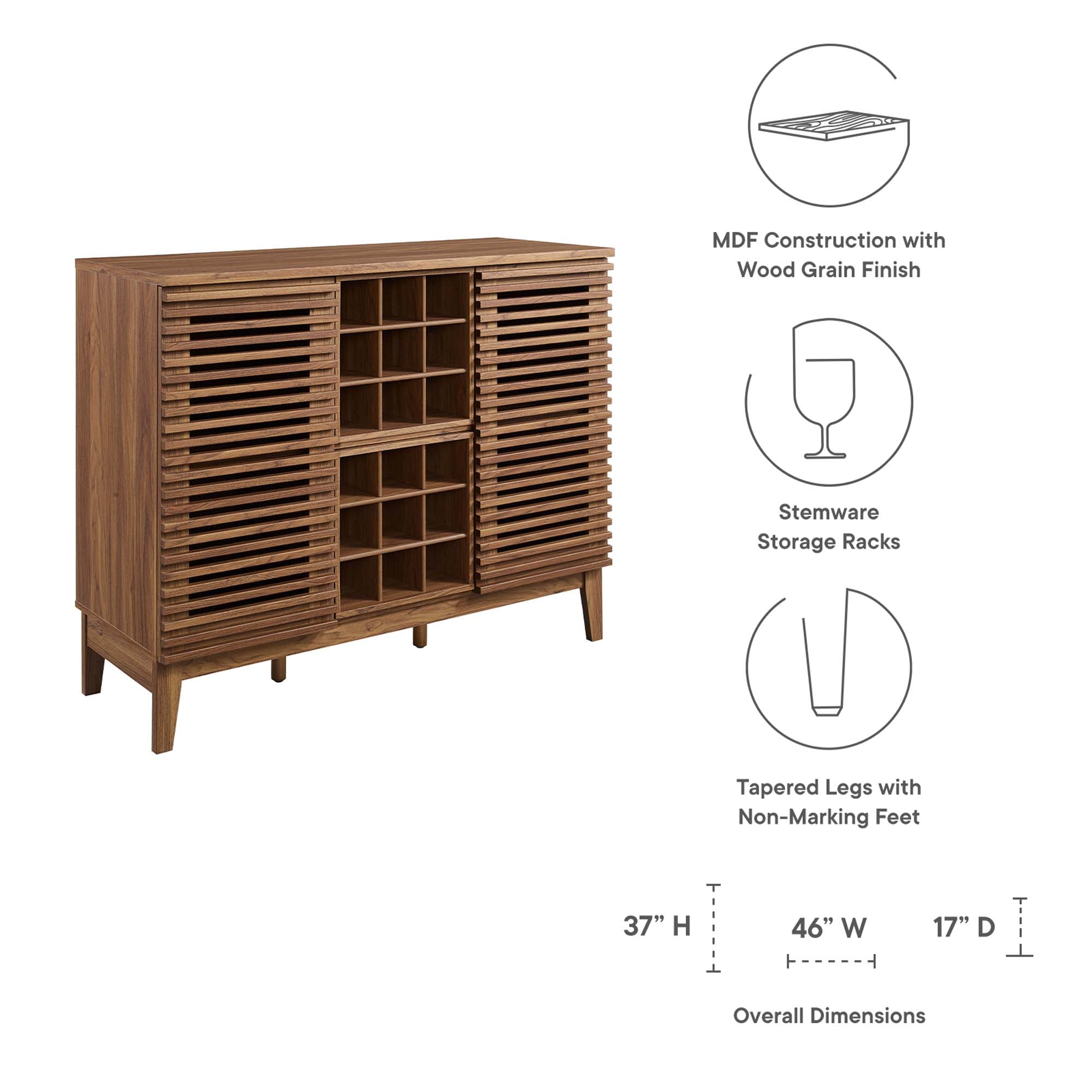 Render Bar Cabinet