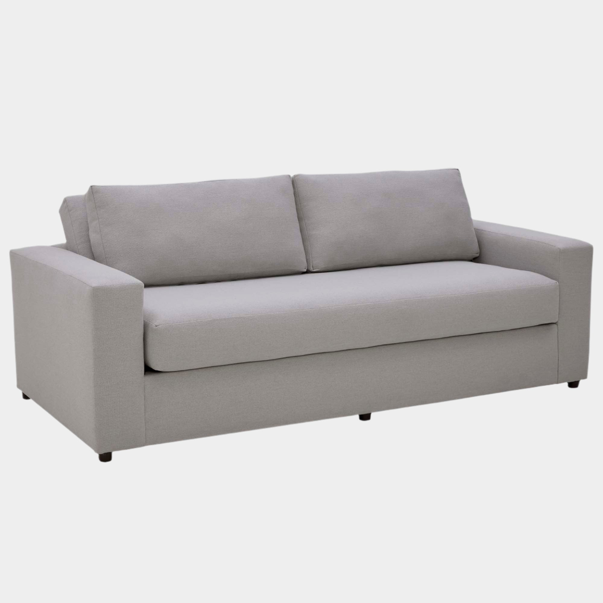 Avendale Linen Blend Sofa – Made in the USA With Bench Seat Cushion