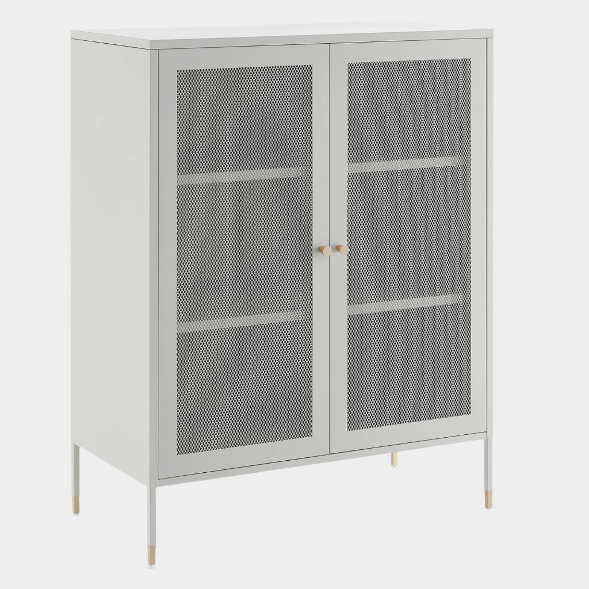 Covelo 32" Accent Cabinet in Light Gray