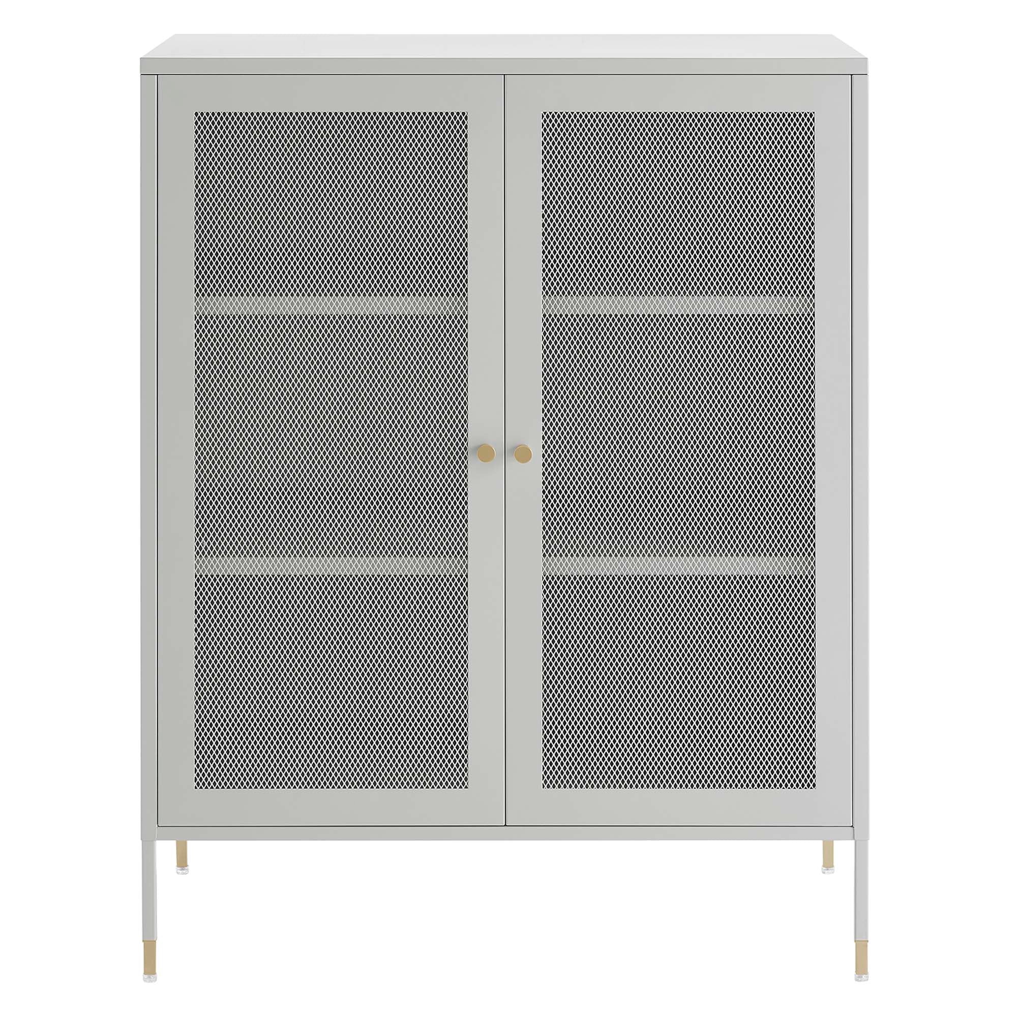 Covelo 32" Accent Cabinet in Light Gray