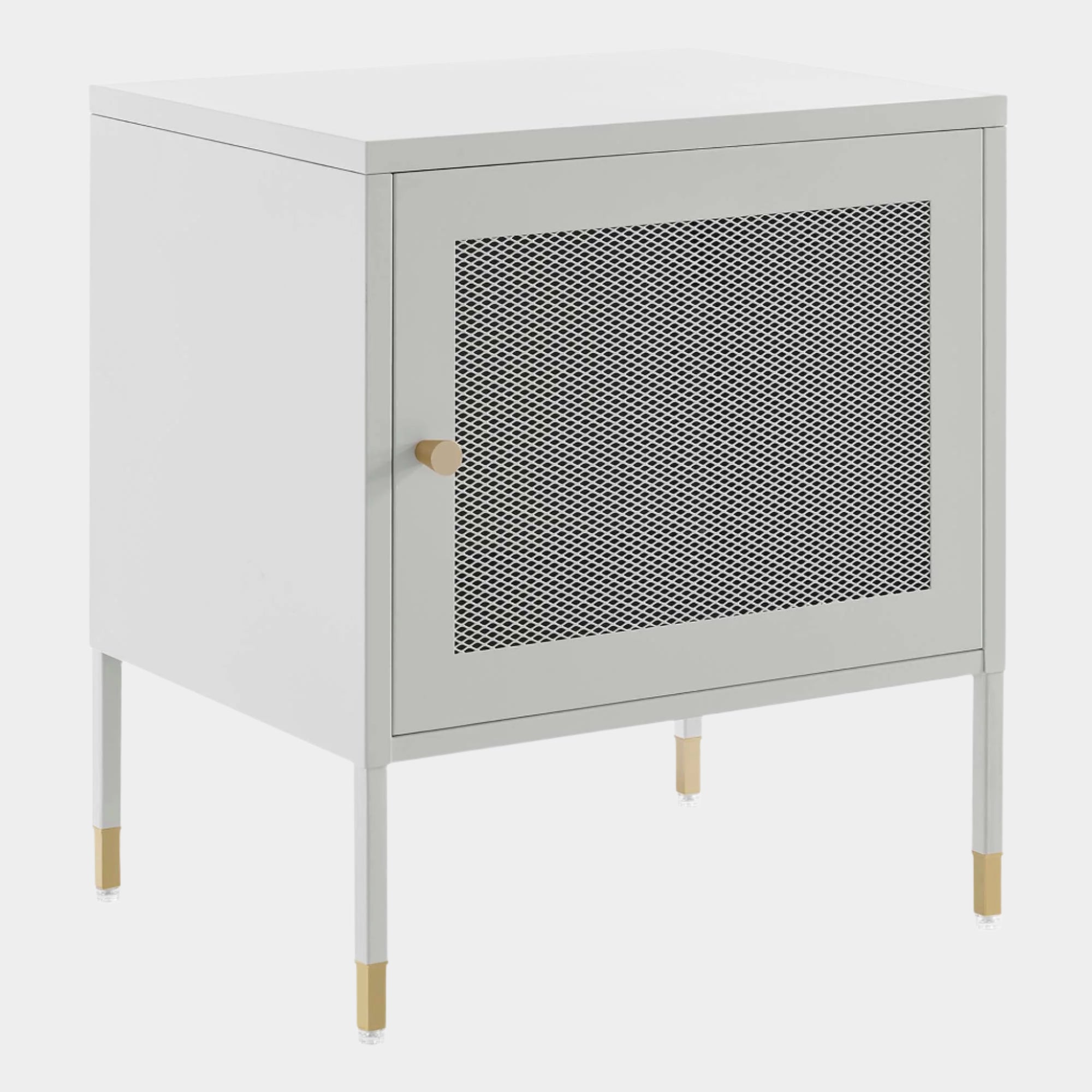 Covelo Nightstand in Light Gray