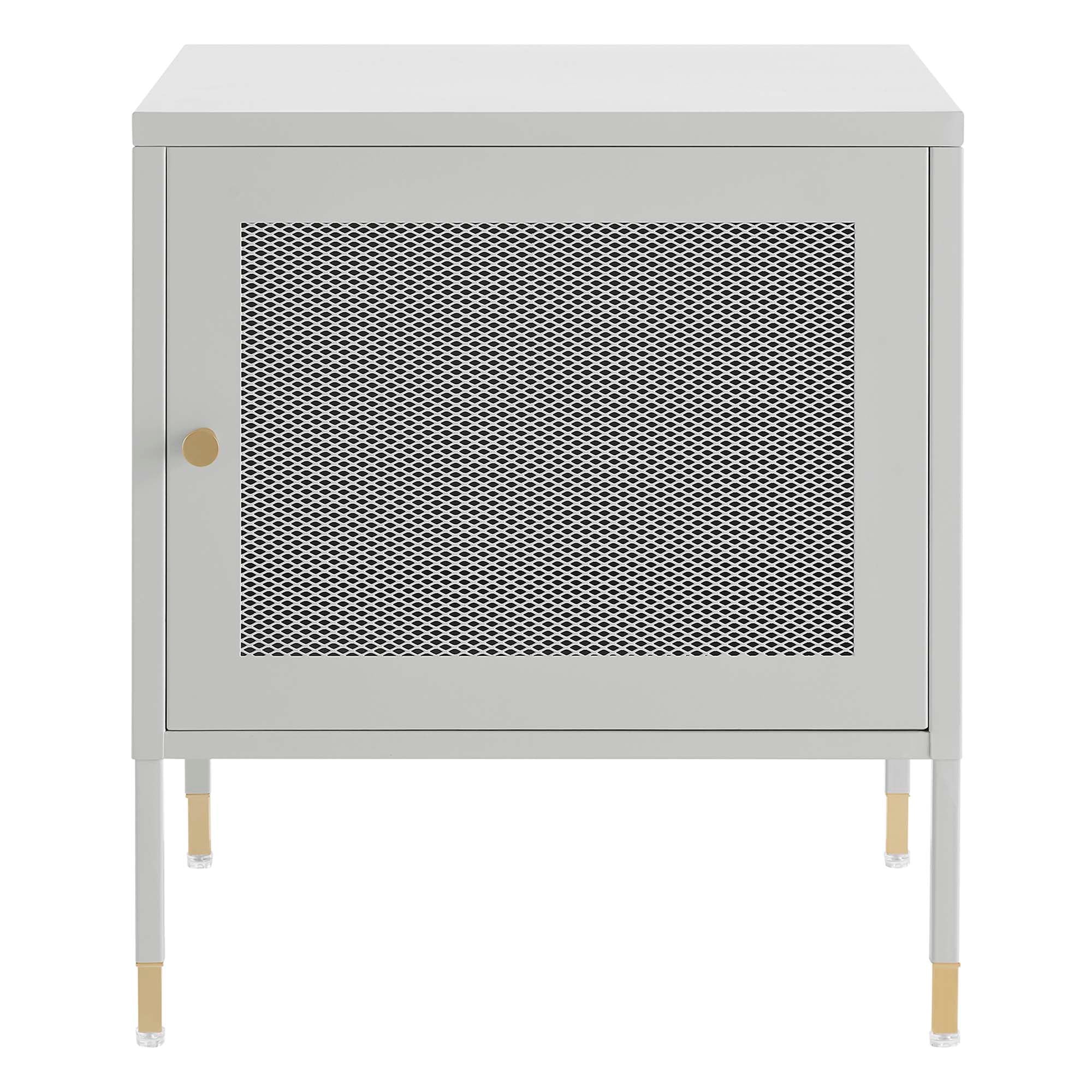 Covelo Nightstand in Light Gray