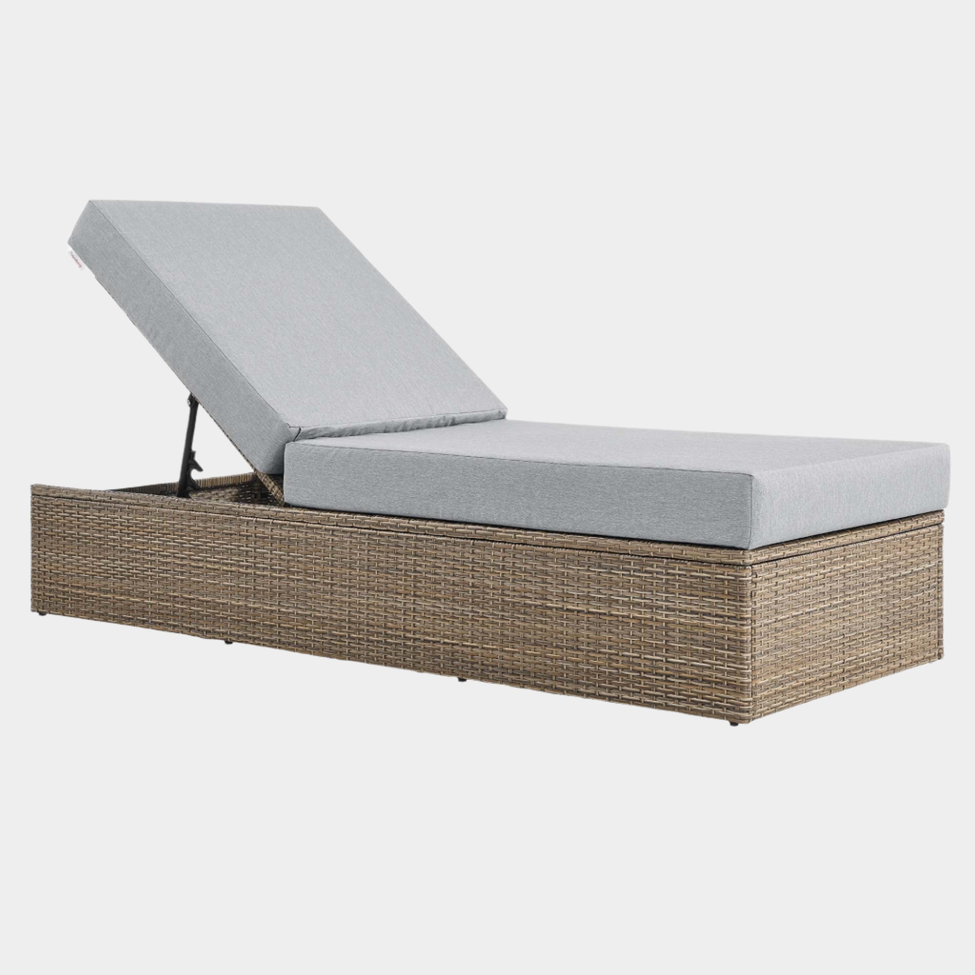 Convene Outdoor Patio Chaise Lounge Chair