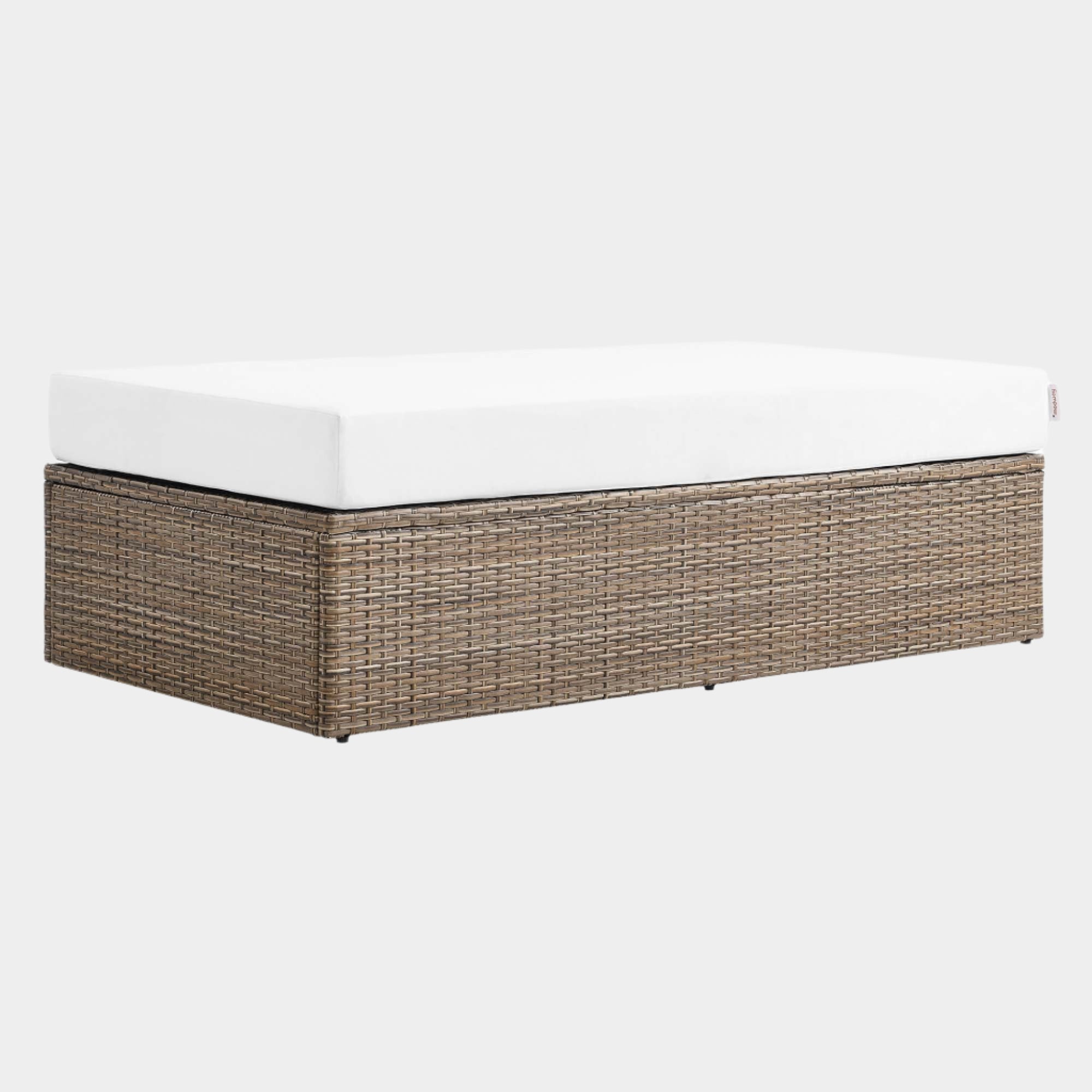 Convene Outdoor Patio Rectangle Ottoman