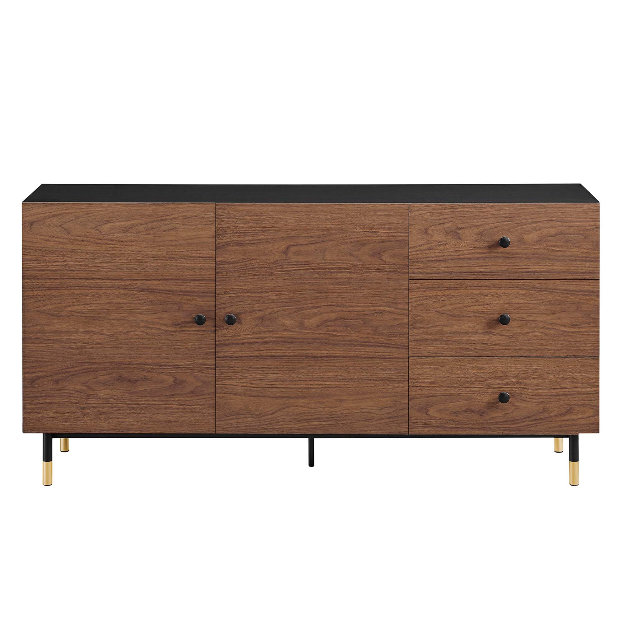 Nexus Storage Cabinet Sideboard in Black Walnut