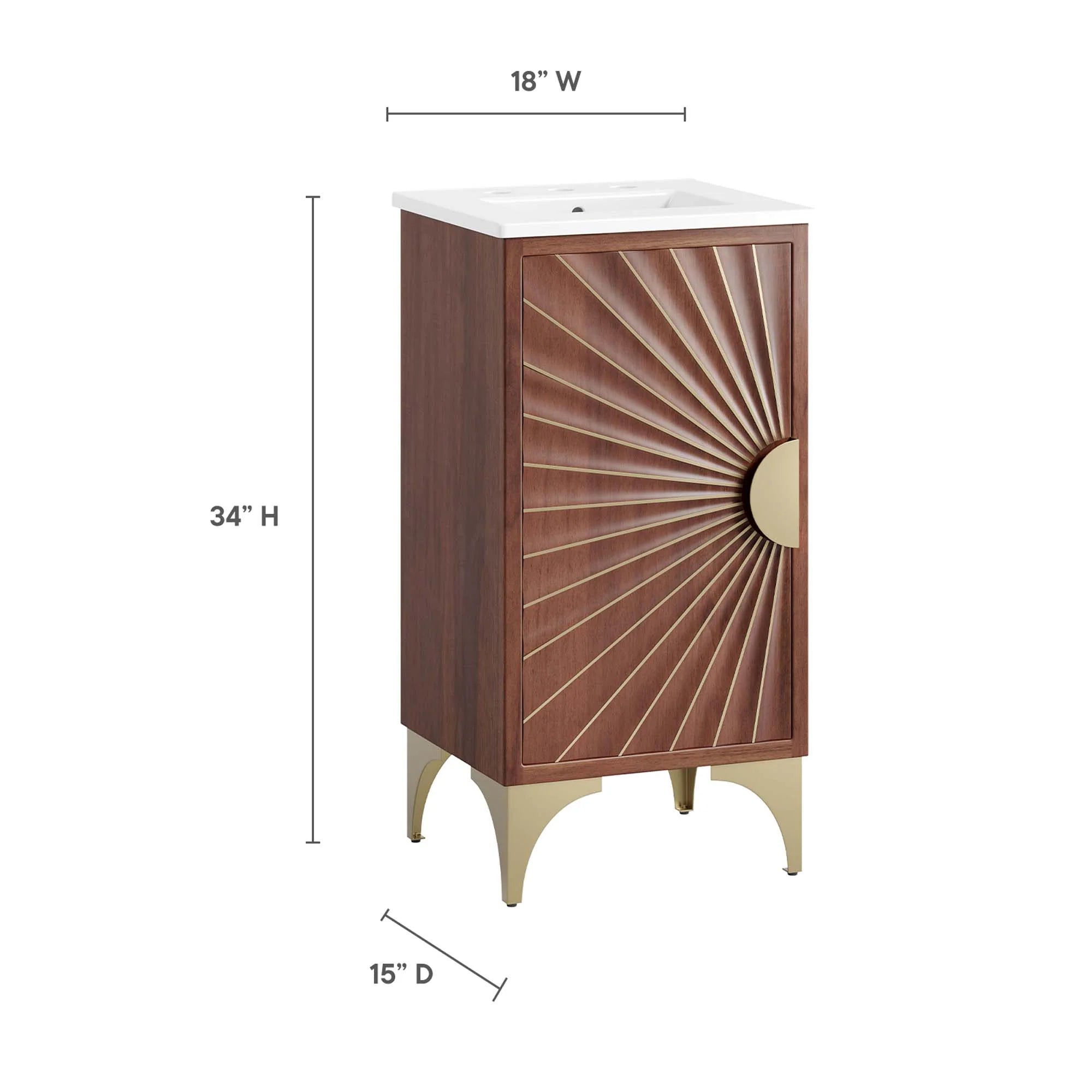 Lavabo de salle de bain à lumière du jour inclus