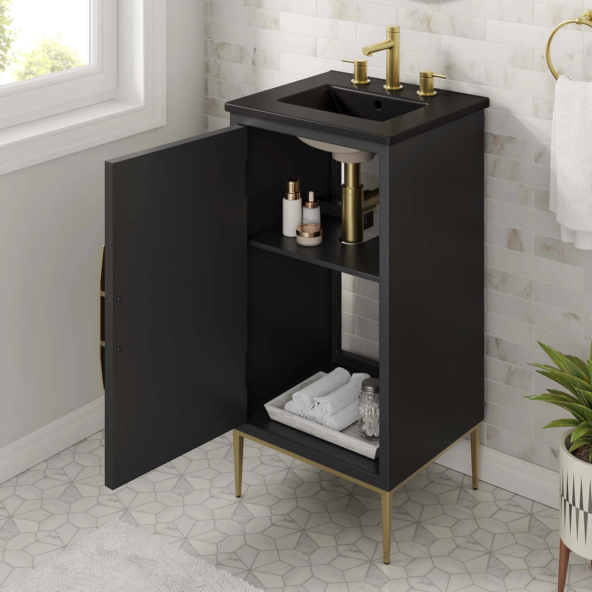 Awaken Bathroom Vanity Basin Included