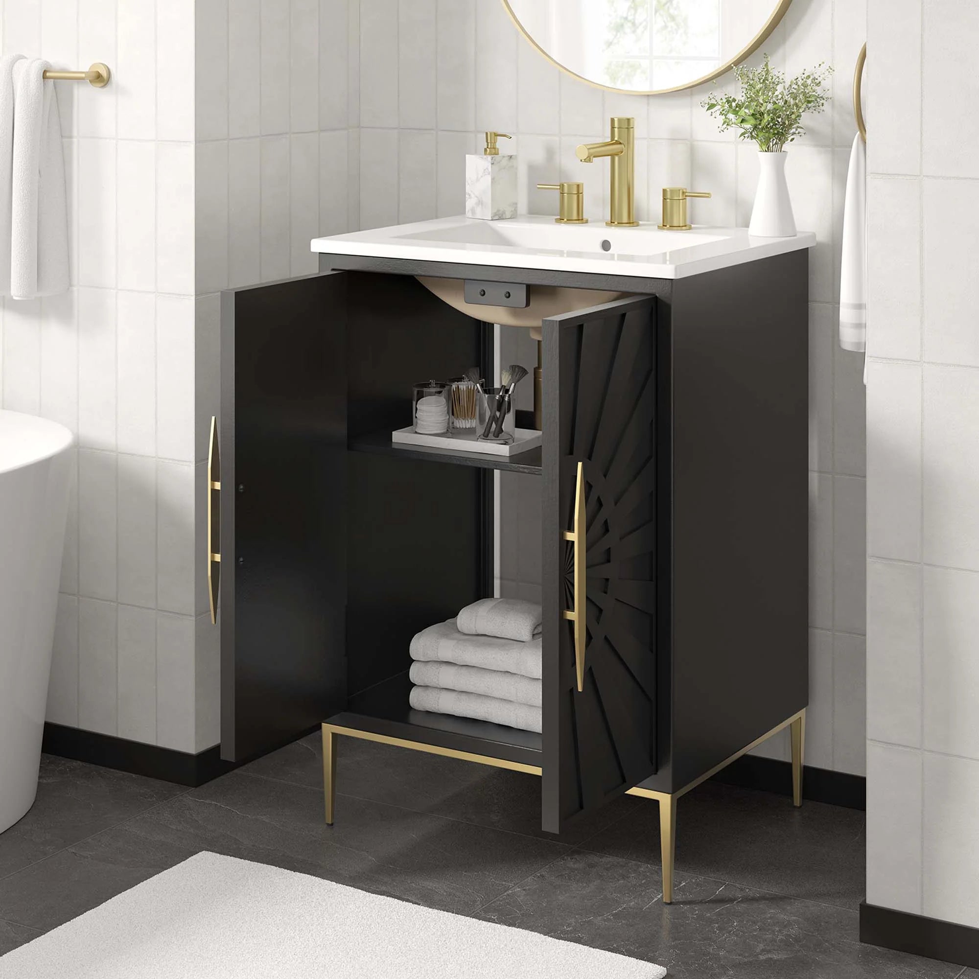 Awaken Bathroom Vanity Basin Included