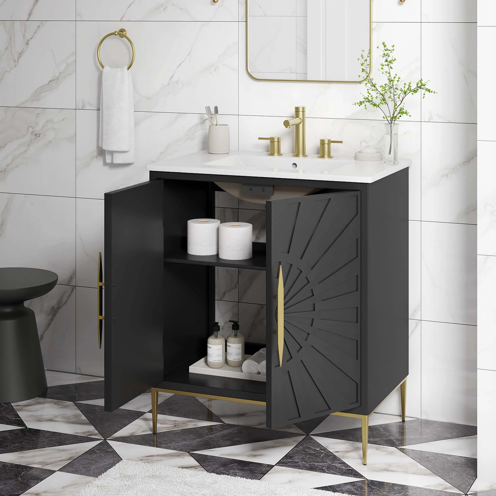 Awaken Bathroom Vanity Basin Included