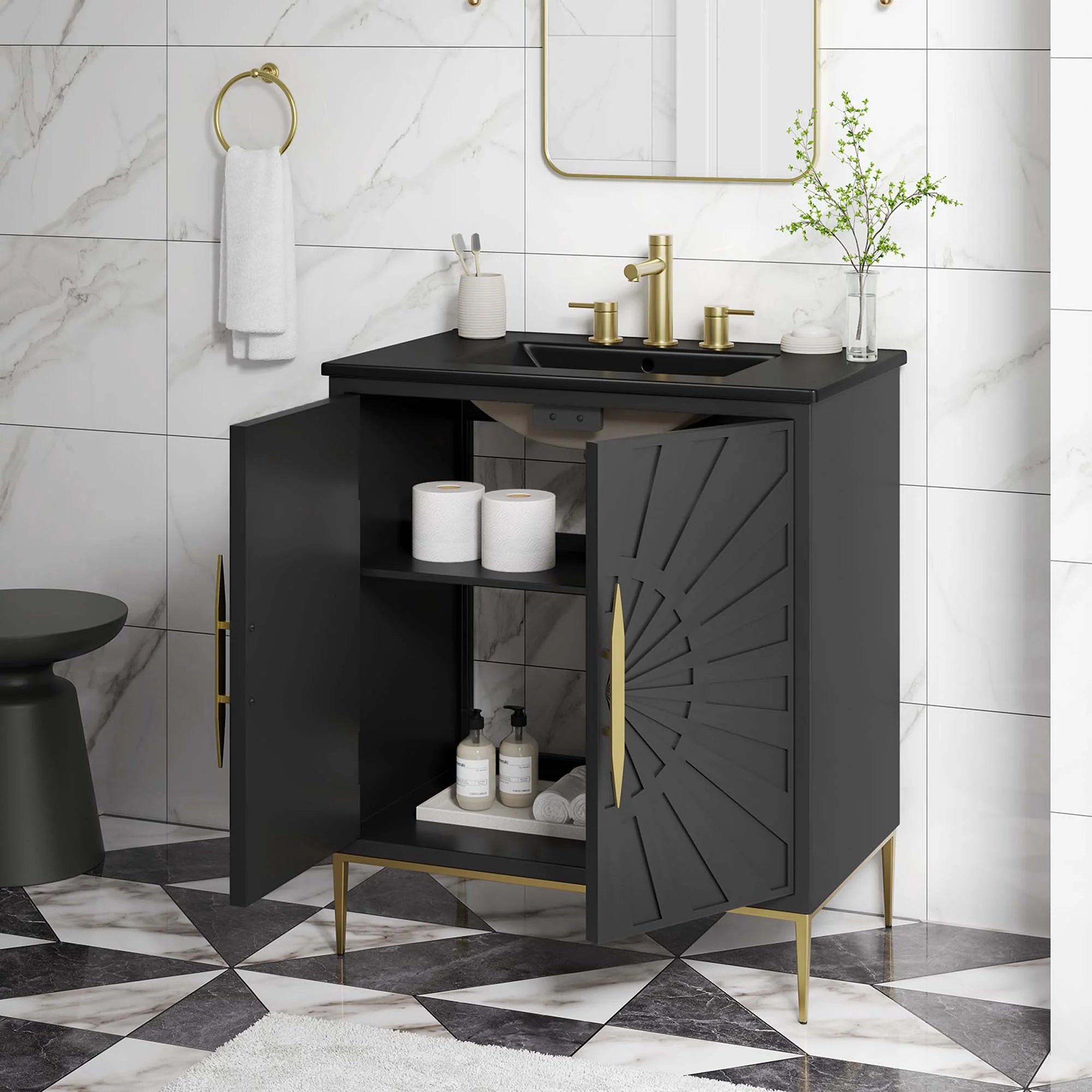 Awaken Bathroom Vanity Basin Included