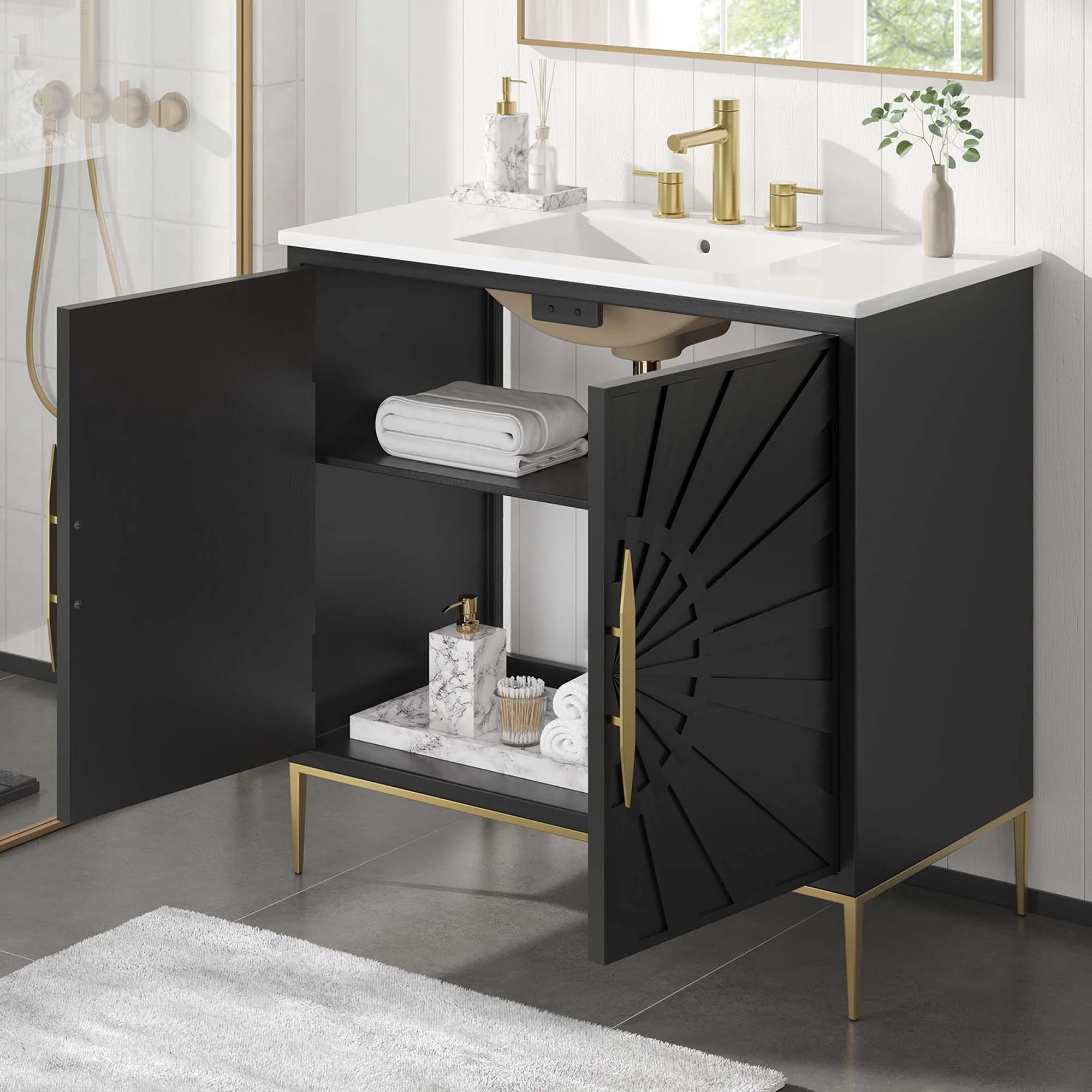 Awaken Bathroom Vanity Basin Included