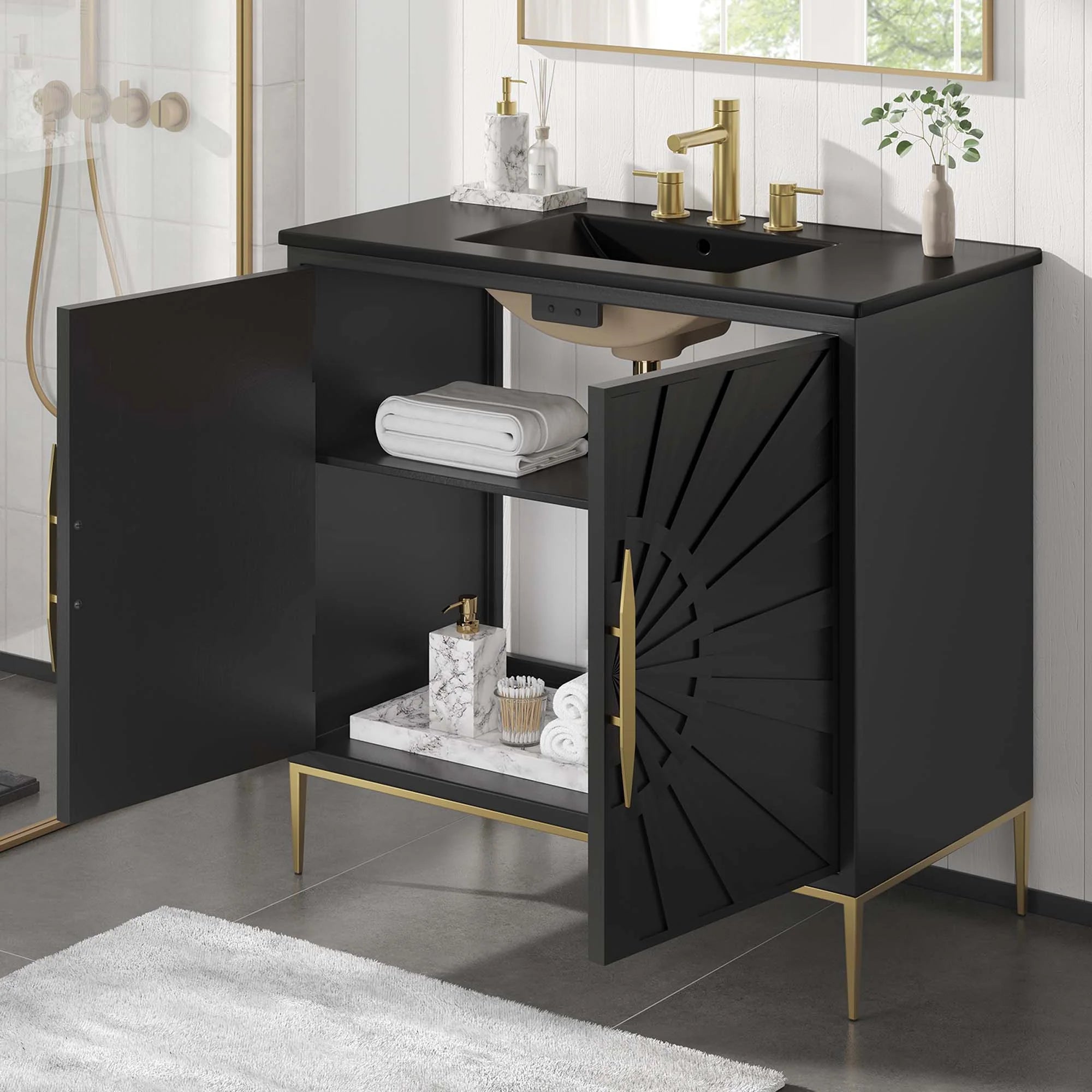 Awaken Bathroom Vanity Basin Included