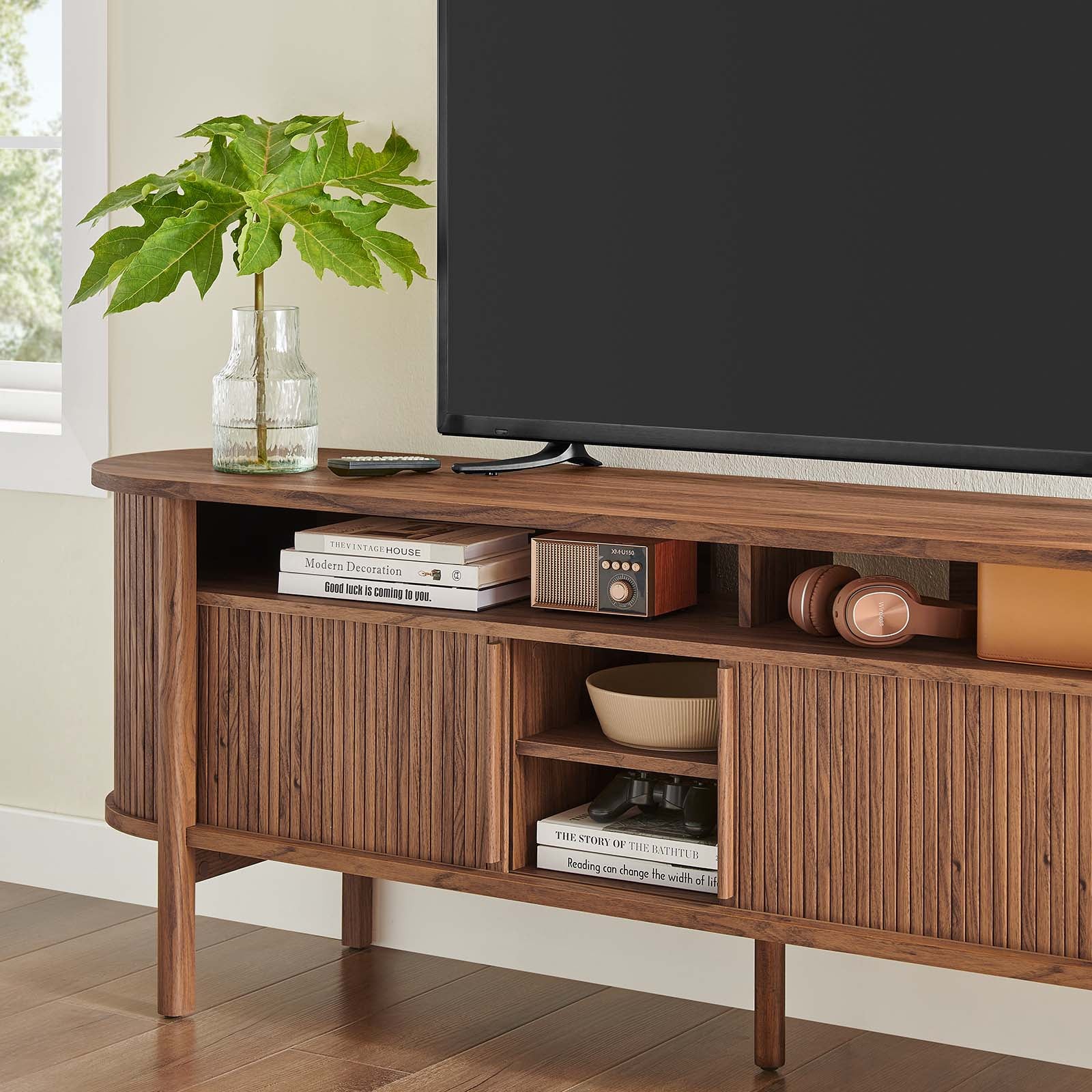 Cadence 71" Curved TV Stand