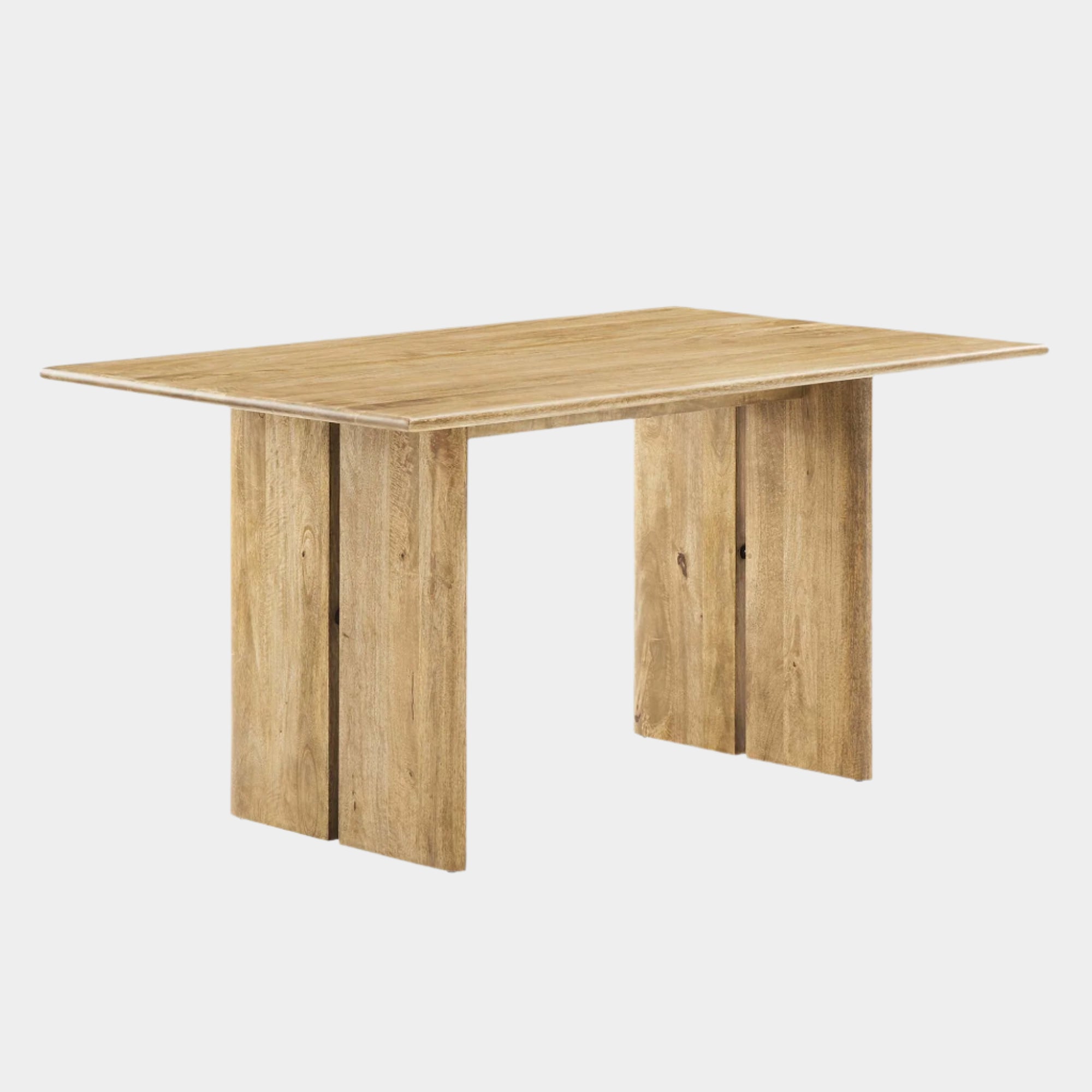 Amistad 60" Wood Dining Table in Walnut