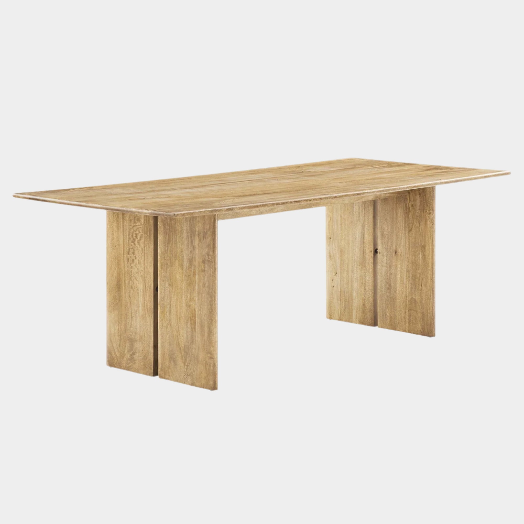 Table à manger en bois Amistad 86" en chêne