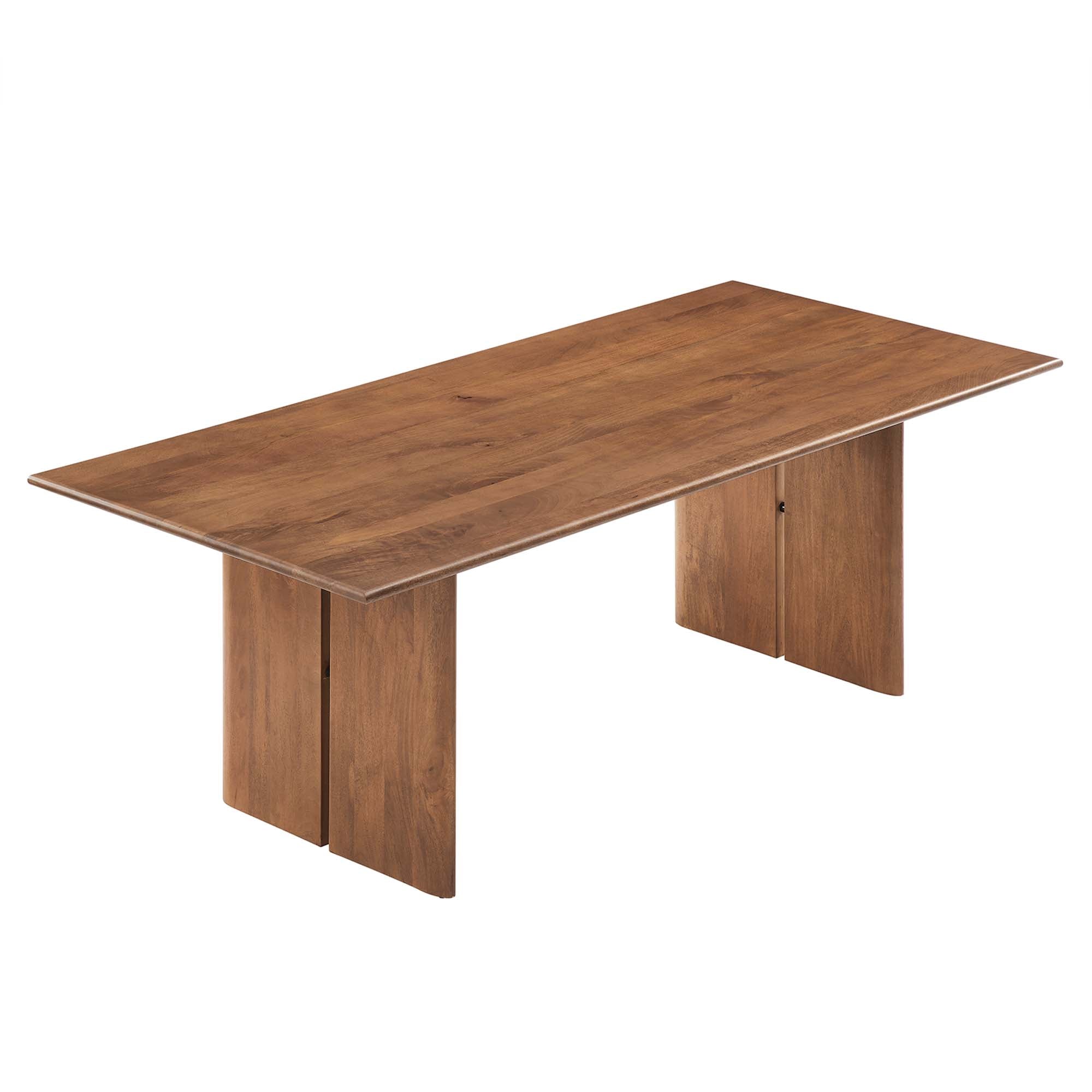 Table à manger en bois Amistad 86" en chêne