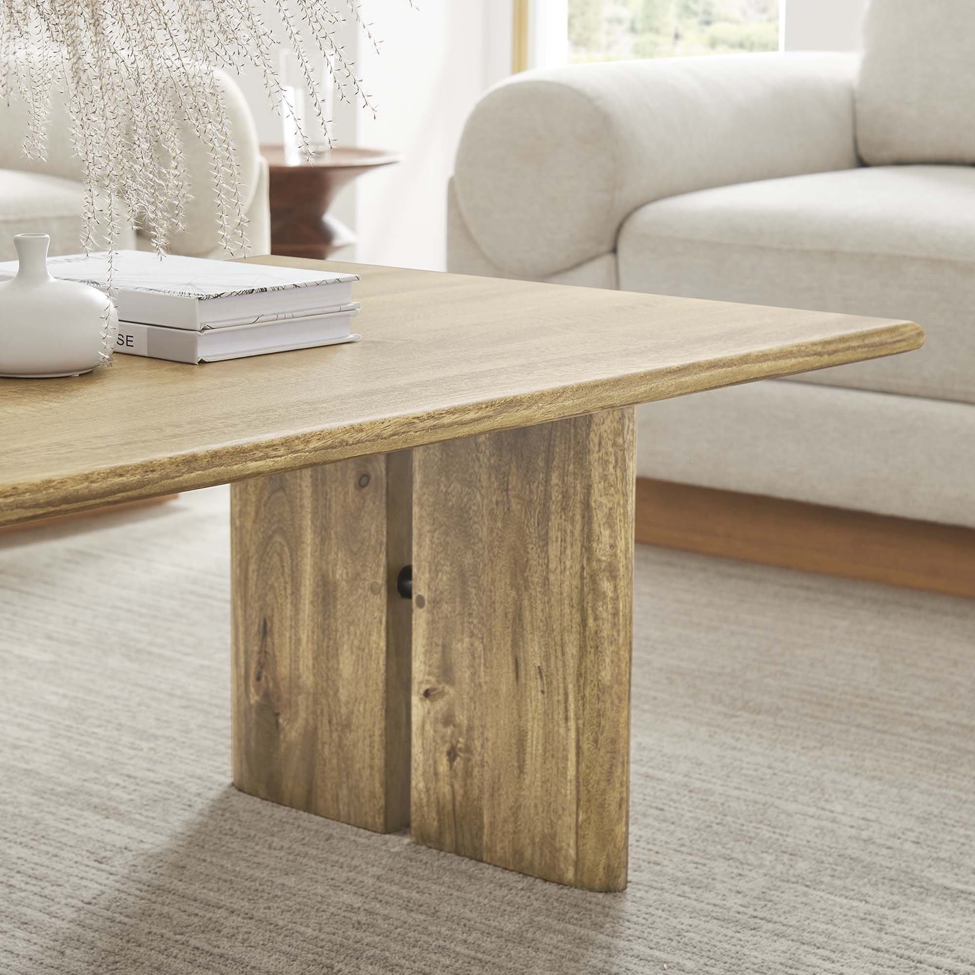 Amistad Wood Coffee Table