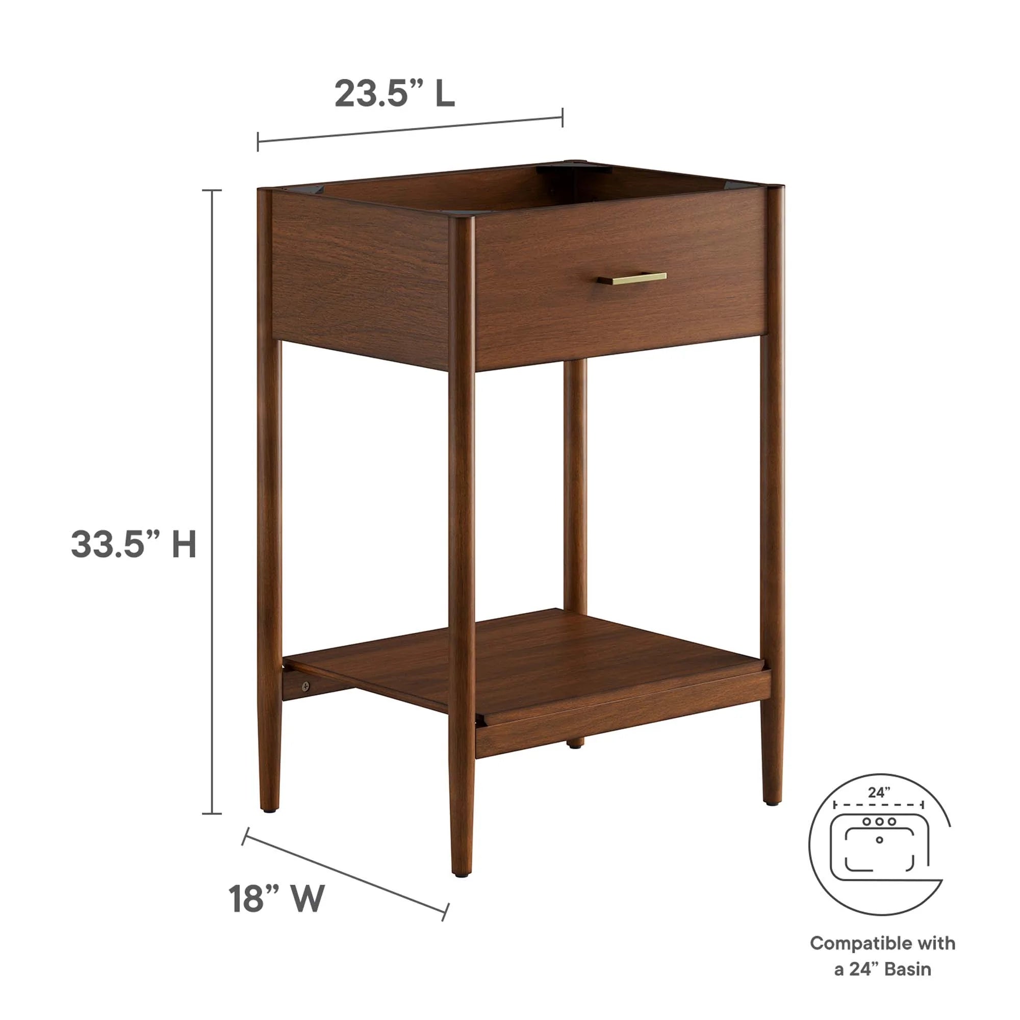 Zaire Bathroom Vanity Cabinet Basin Not Included