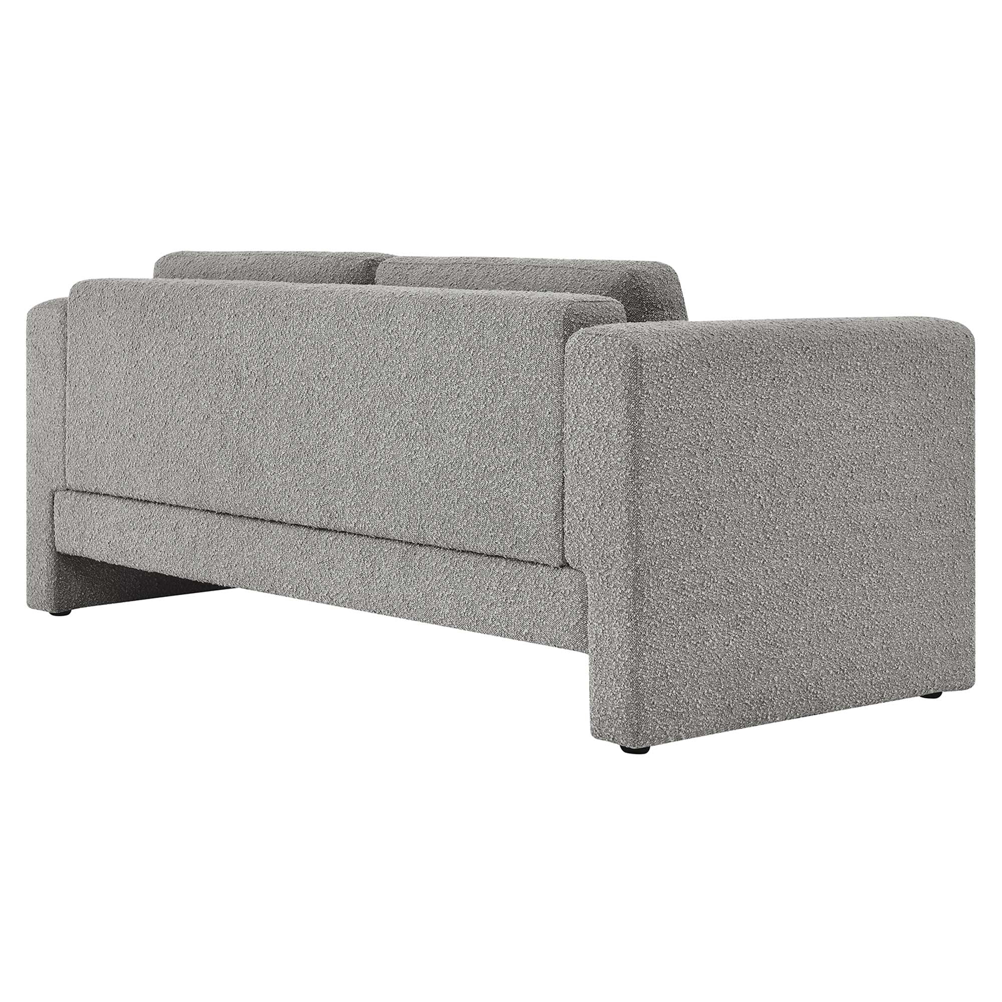 Visible Boucle Fabric Sofa