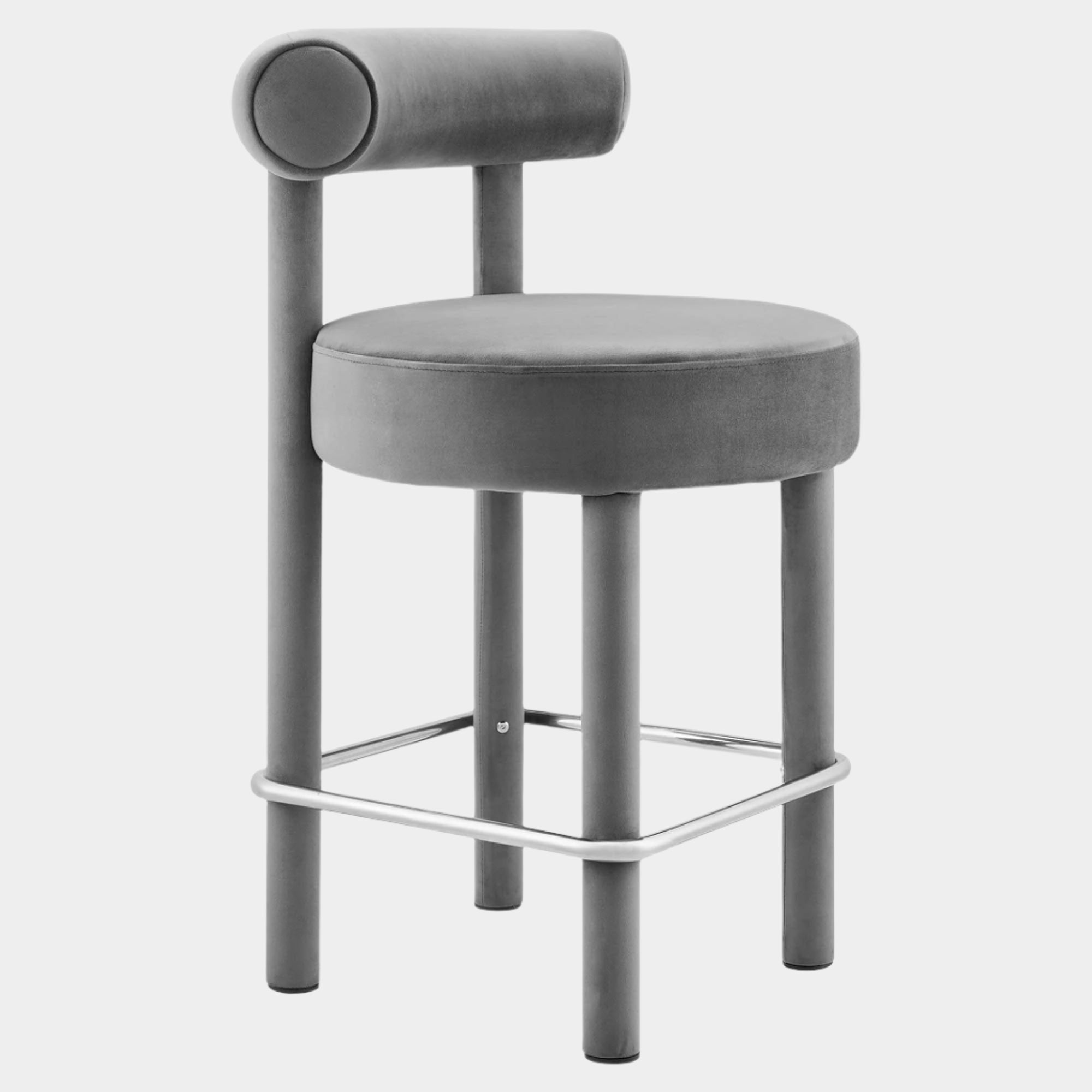 Toulouse Performance Velvet Counter Stool