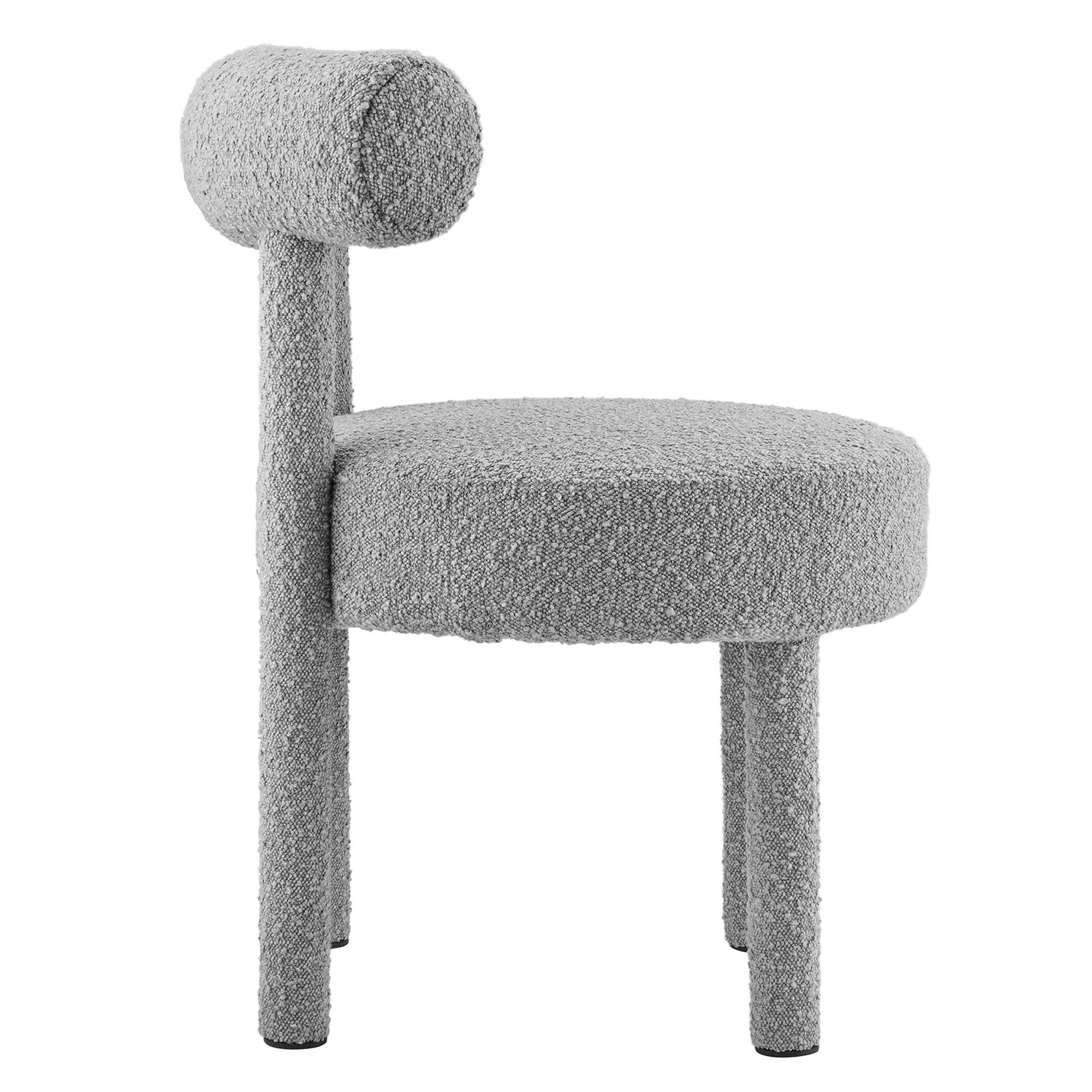 Toulouse Boucle Fabric Dining Chair